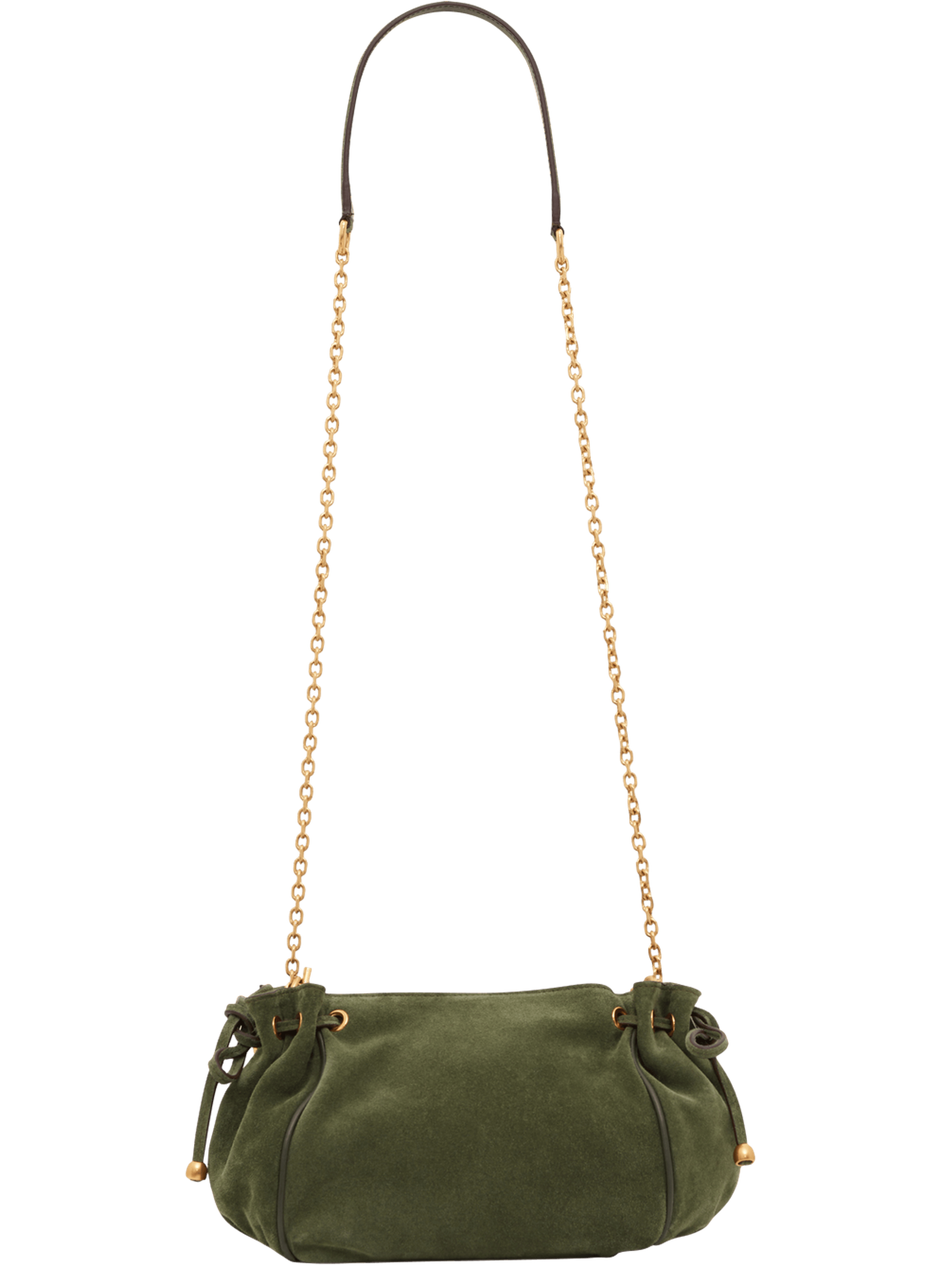 Sac en cuir velours - le mini 24 GERARD DAREL Vert