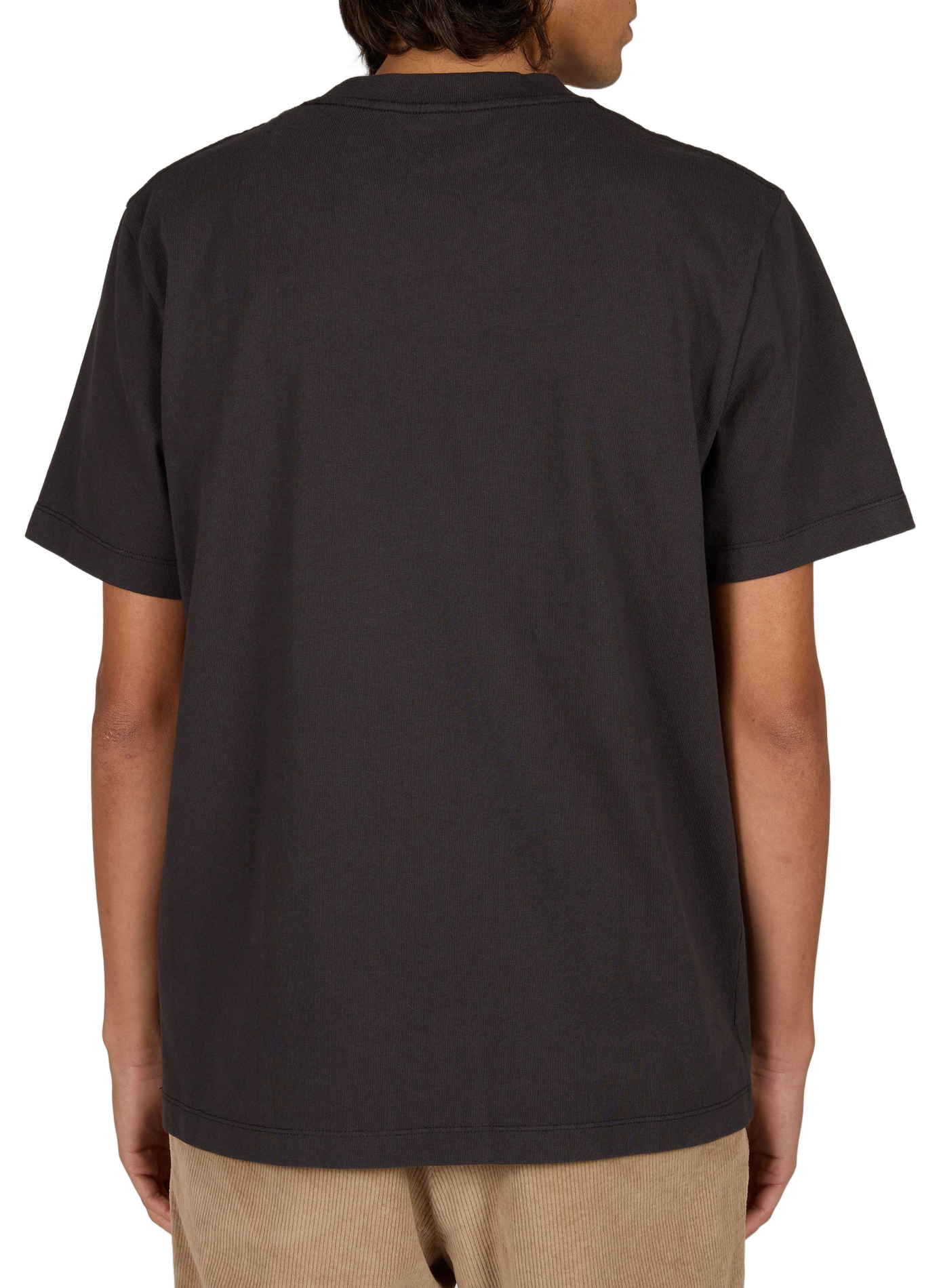 Tee-shirt col rond en coton TIMBERLAND Noir