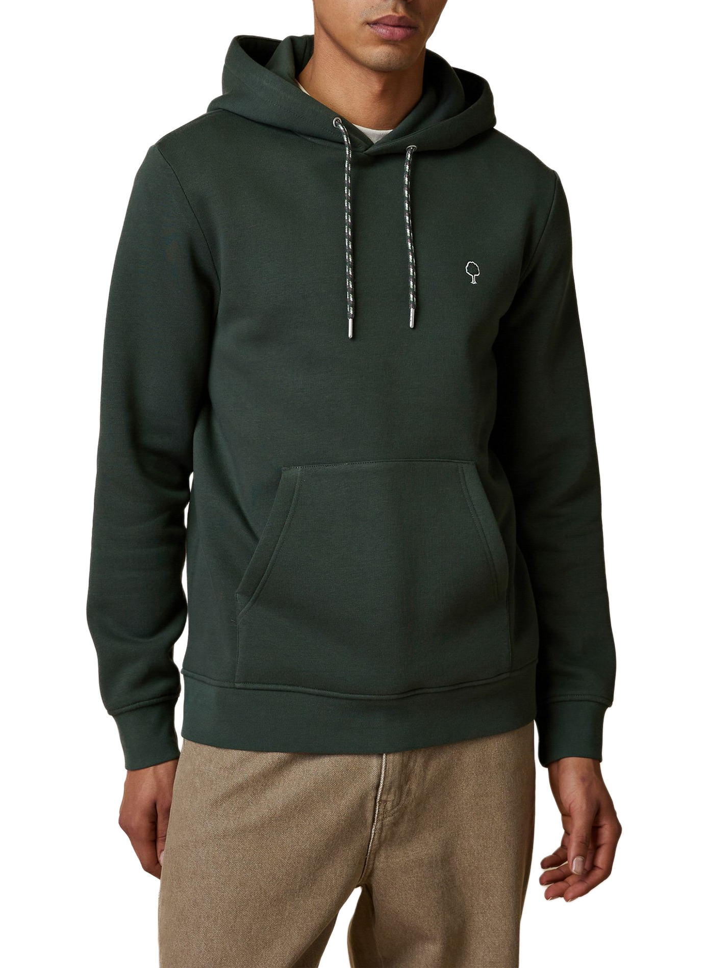 Oversized sweatshirt van gemengd katoen FAGUO Groen