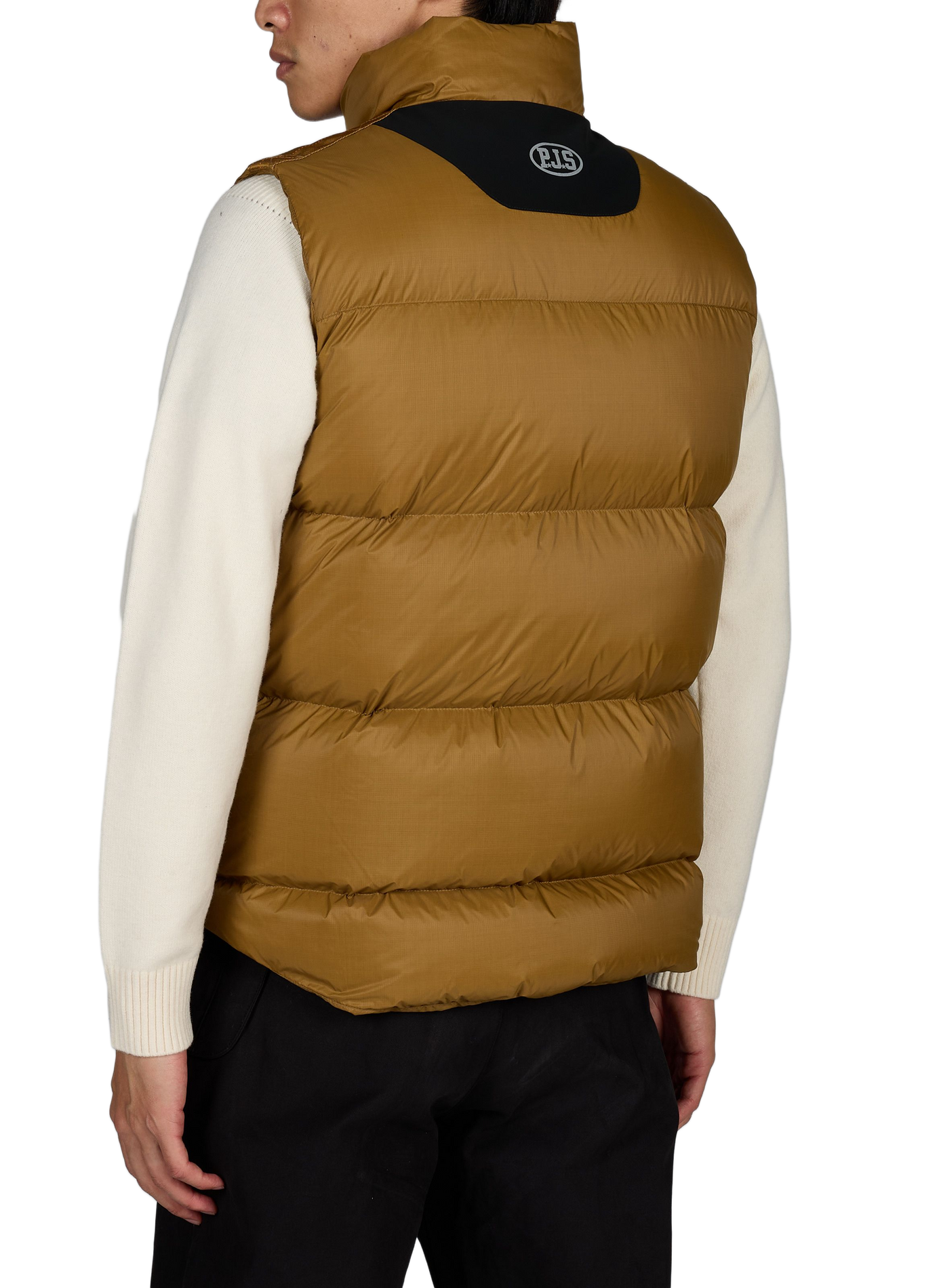 Doudoune droite sans manches unie PARAJUMPERS Doré