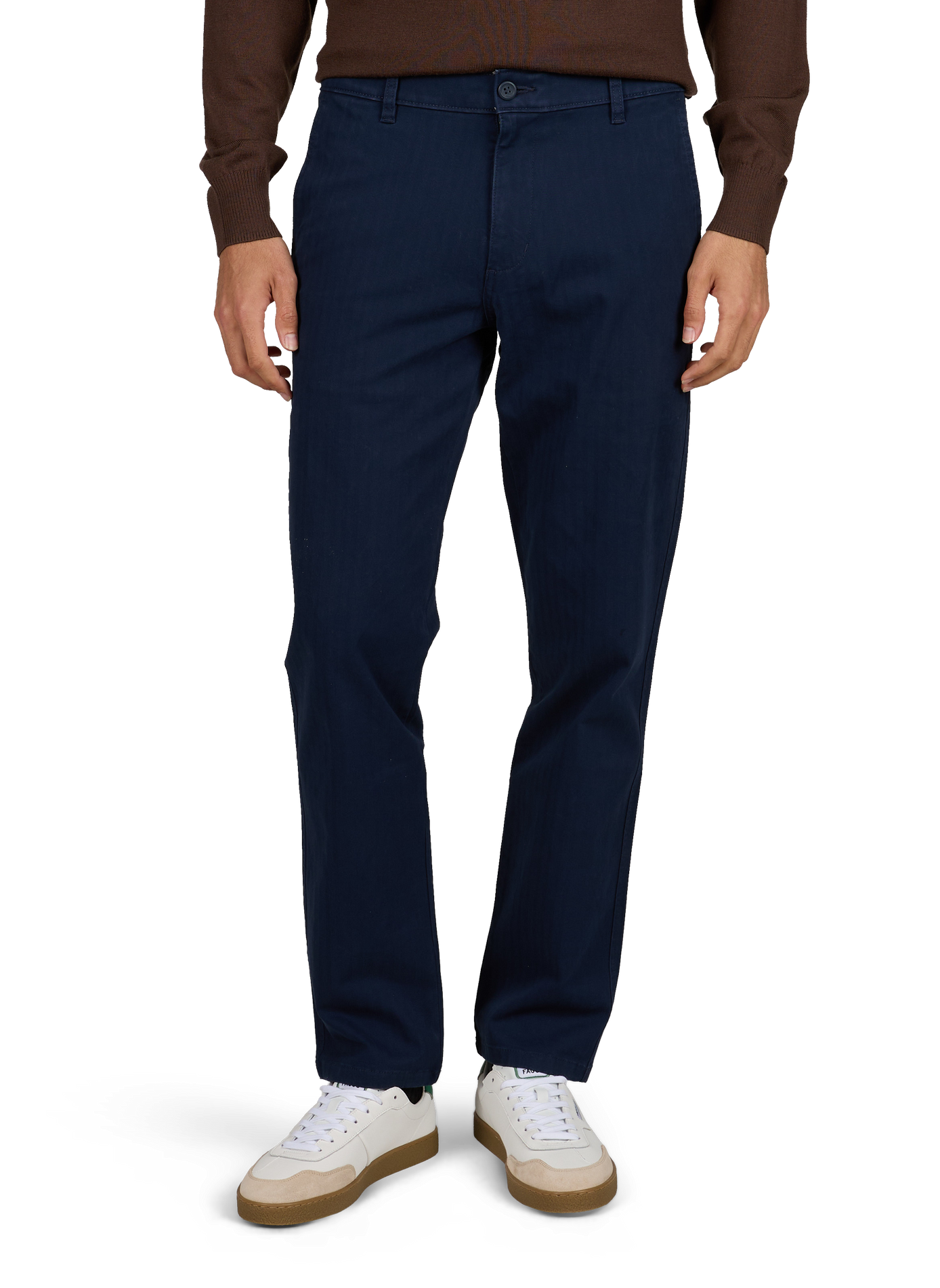 Pantalon chino slim en coton mélangé DOCKERS Bleu