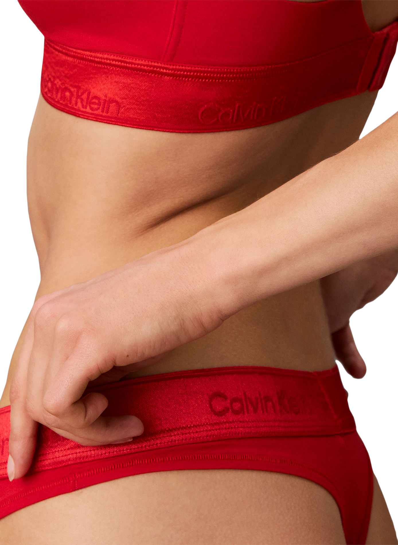 Cotton blend string CALVIN KLEIN Red