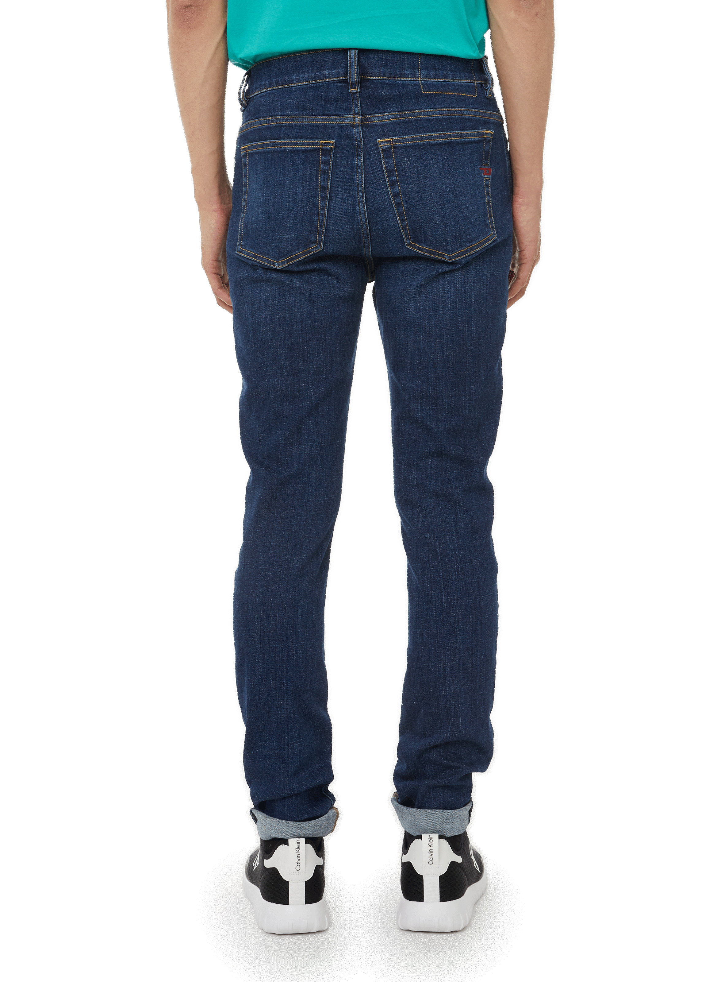 Jean skinny en coton stretch DIESEL Bleu