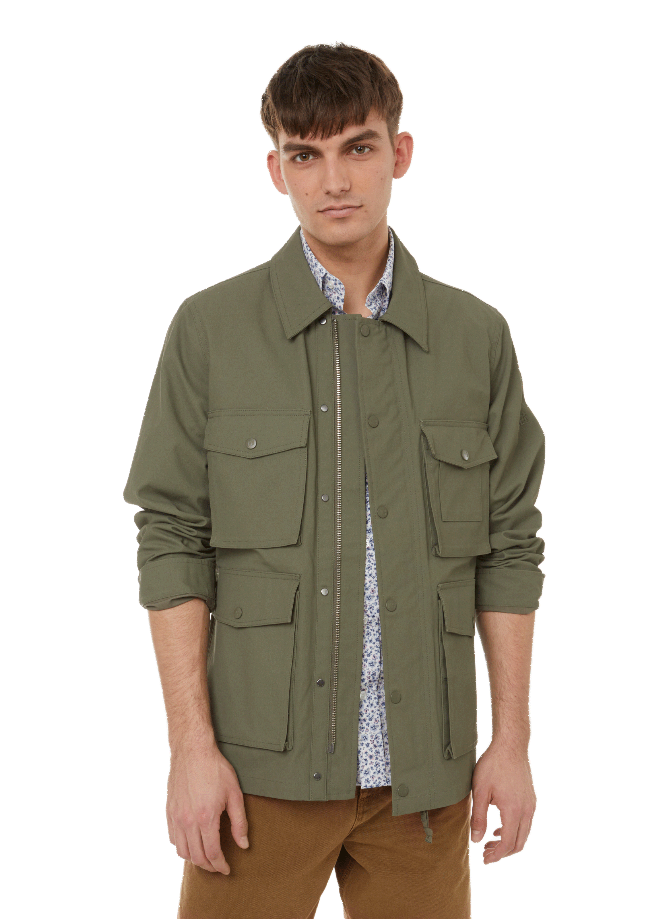 VESTE SAHARIENNE EN COTON - AIGLE pour HOMME | Printemps.com