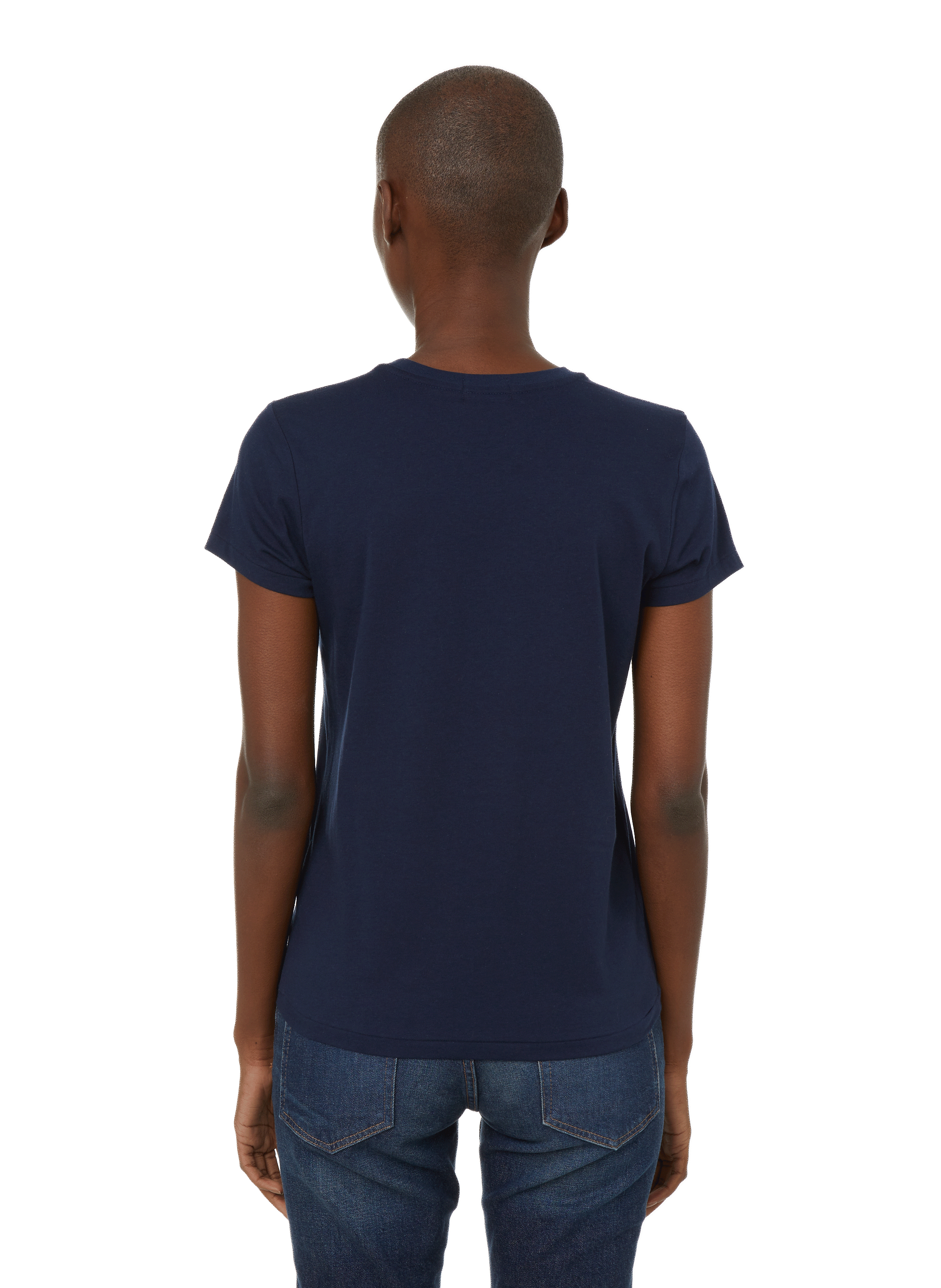Round-neck cotton T-shirt POLO RALPH LAUREN Blue