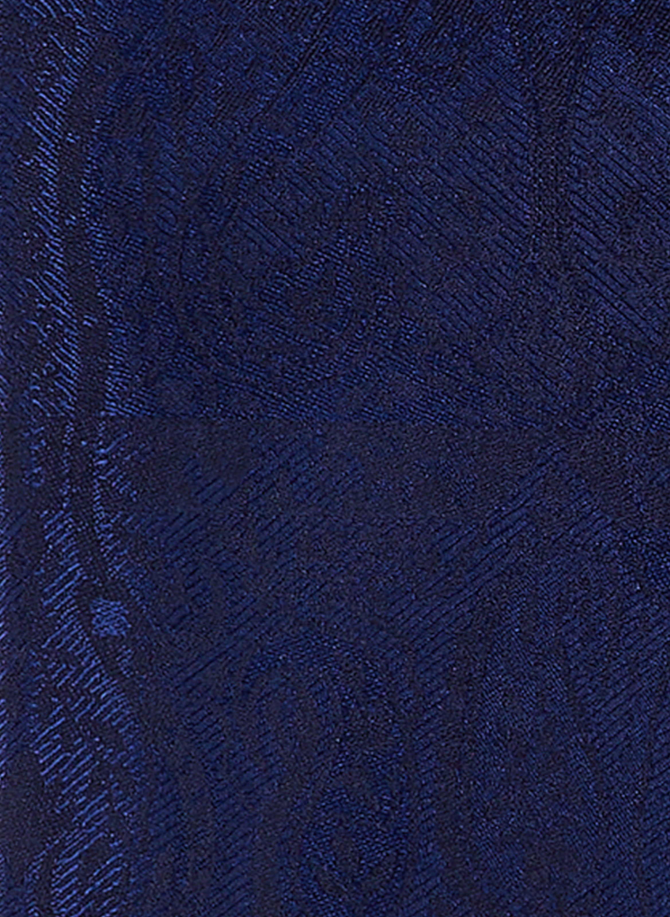 Jacquard Palma wool and silk shawl PETRUSSE Blue