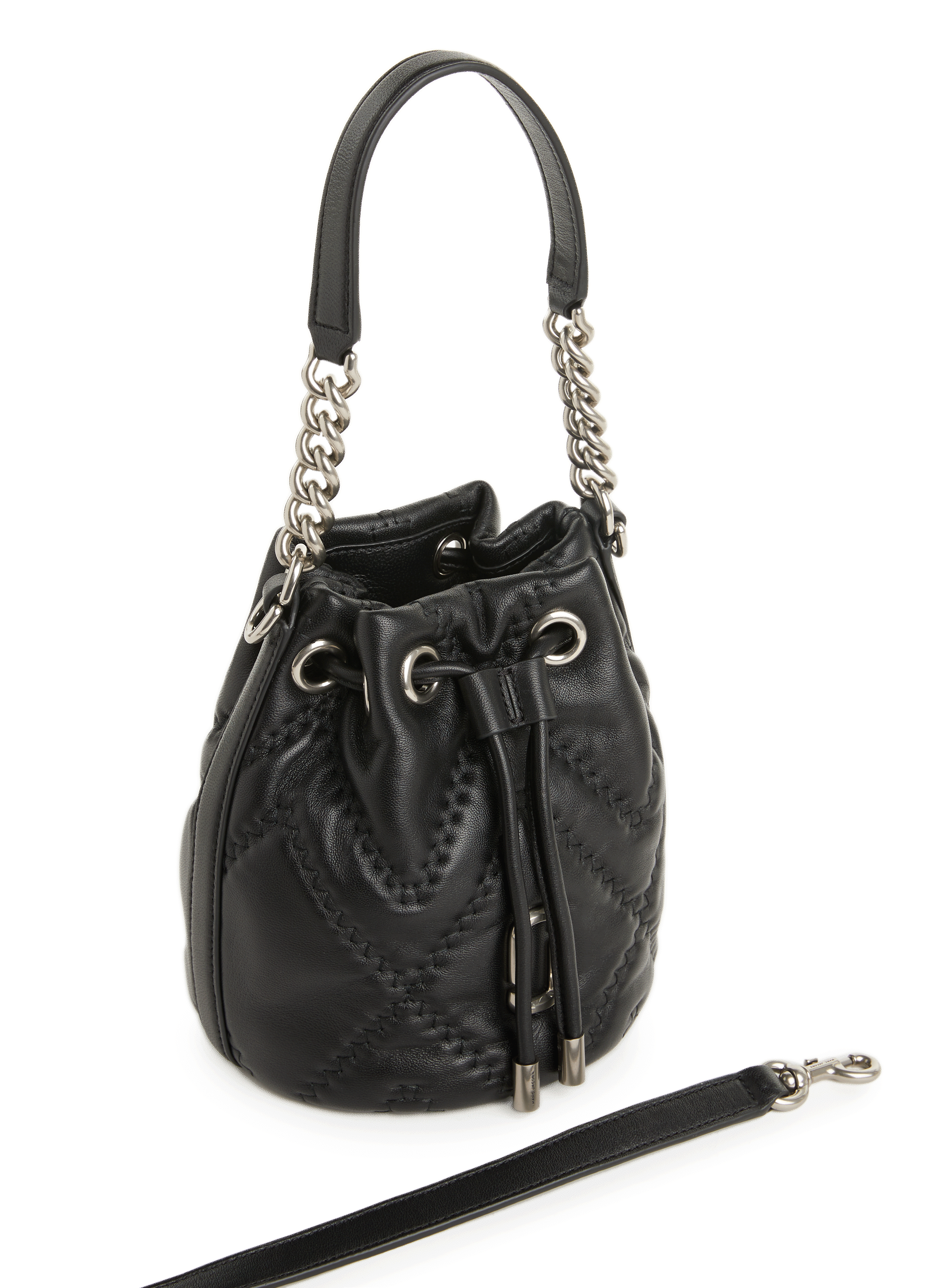The Bucket leather bag  MARC JACOBS Black