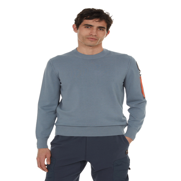 Parajumpers Cotton And Viscose Jumper In Blue