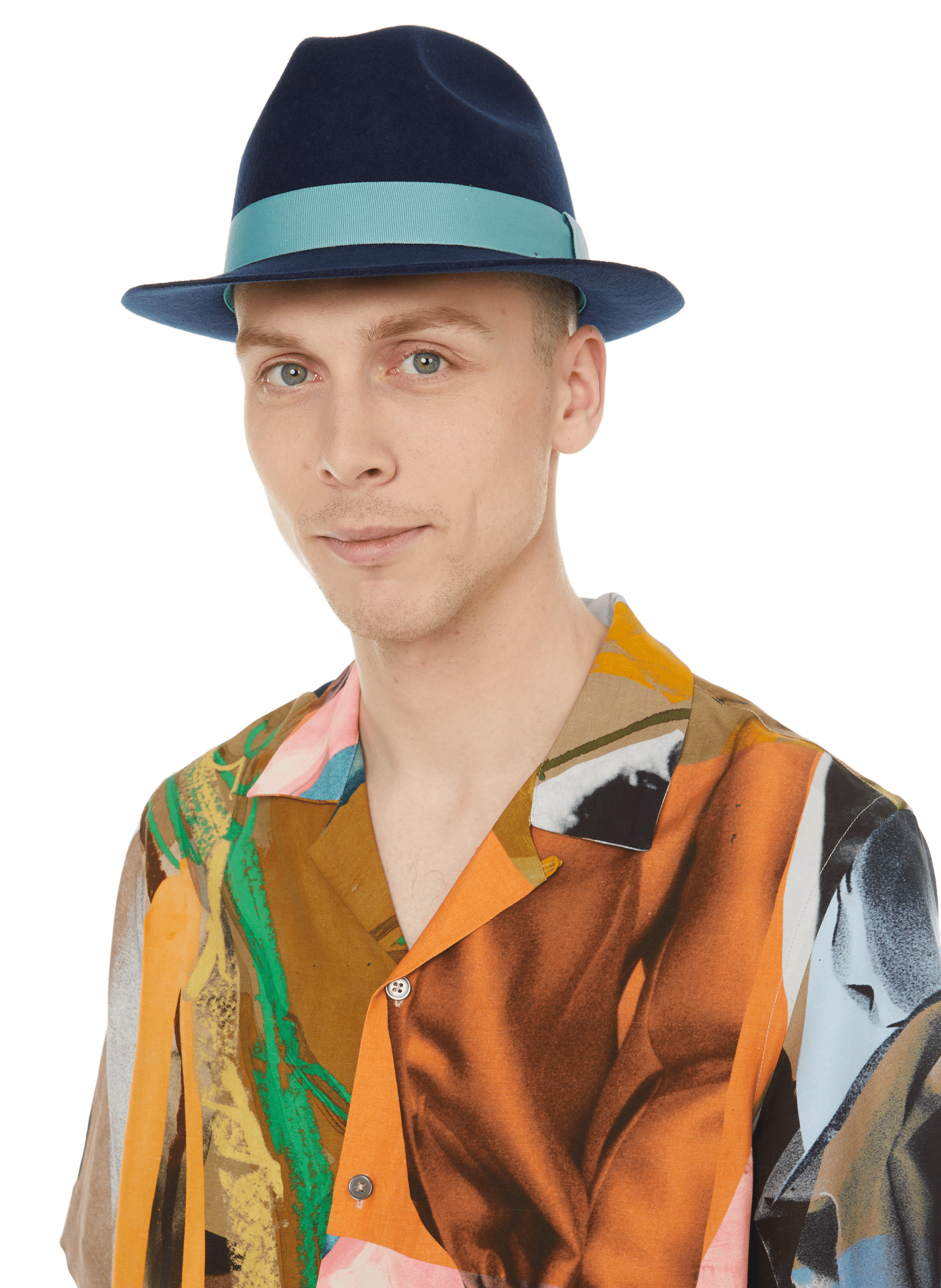 Chapeau en laine  PAUL SMITH Bleu