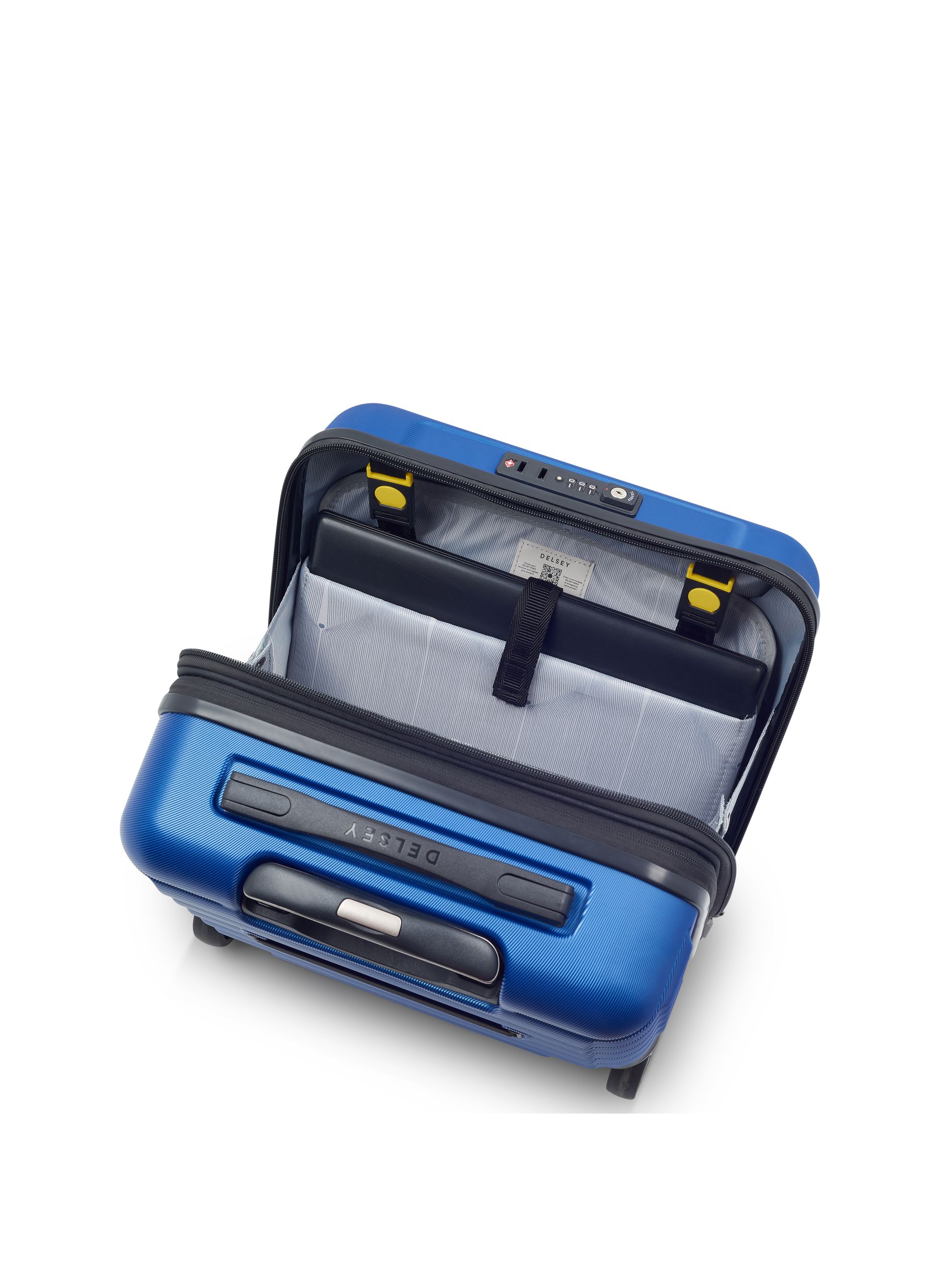 Boardcase cabine  rigide taille xs - shadow 5.0 DELSEY PARIS Bleu