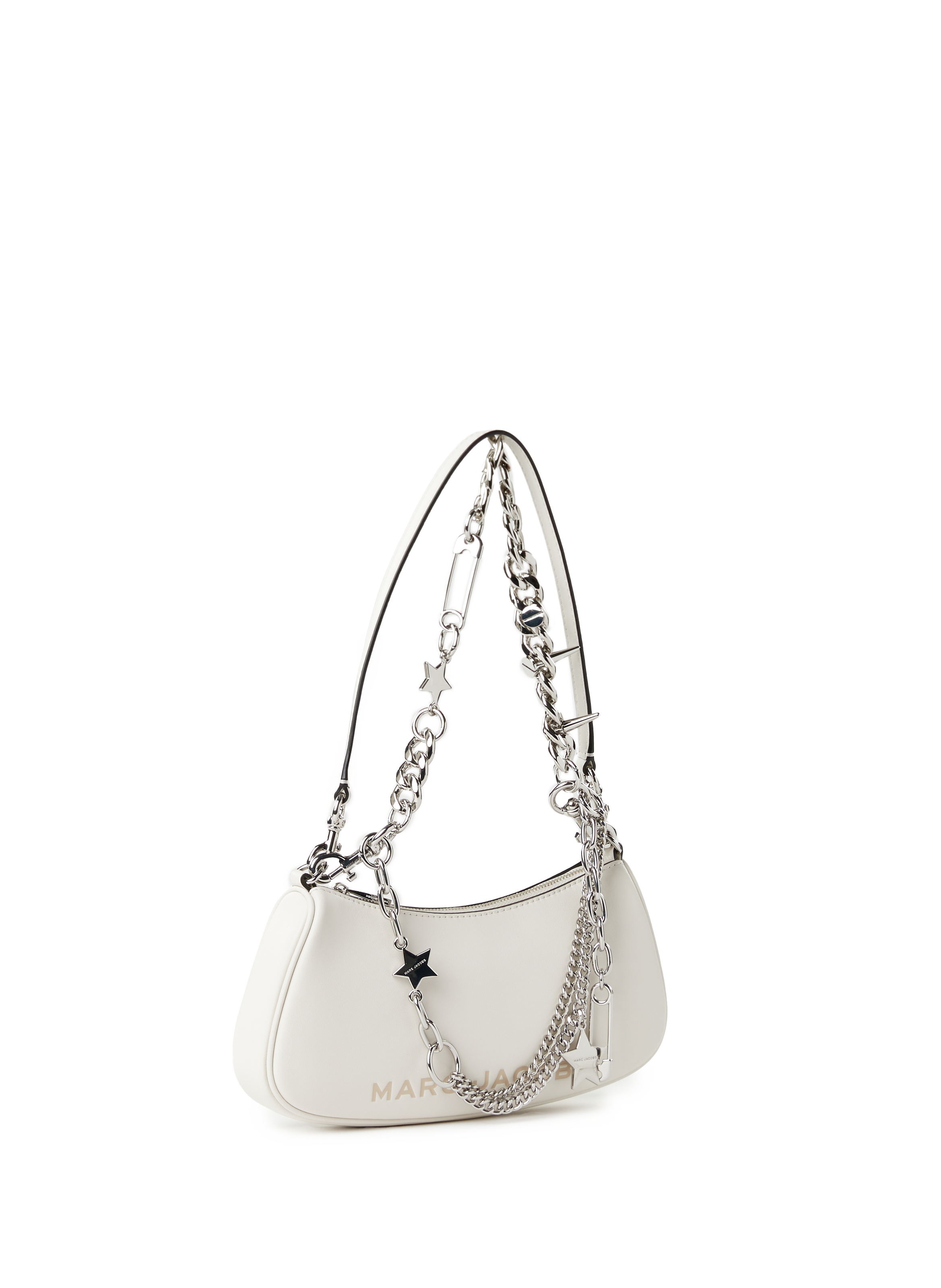 Sac porté épaule The Star Charm Shoulder Bag MARC JACOBS Blanc