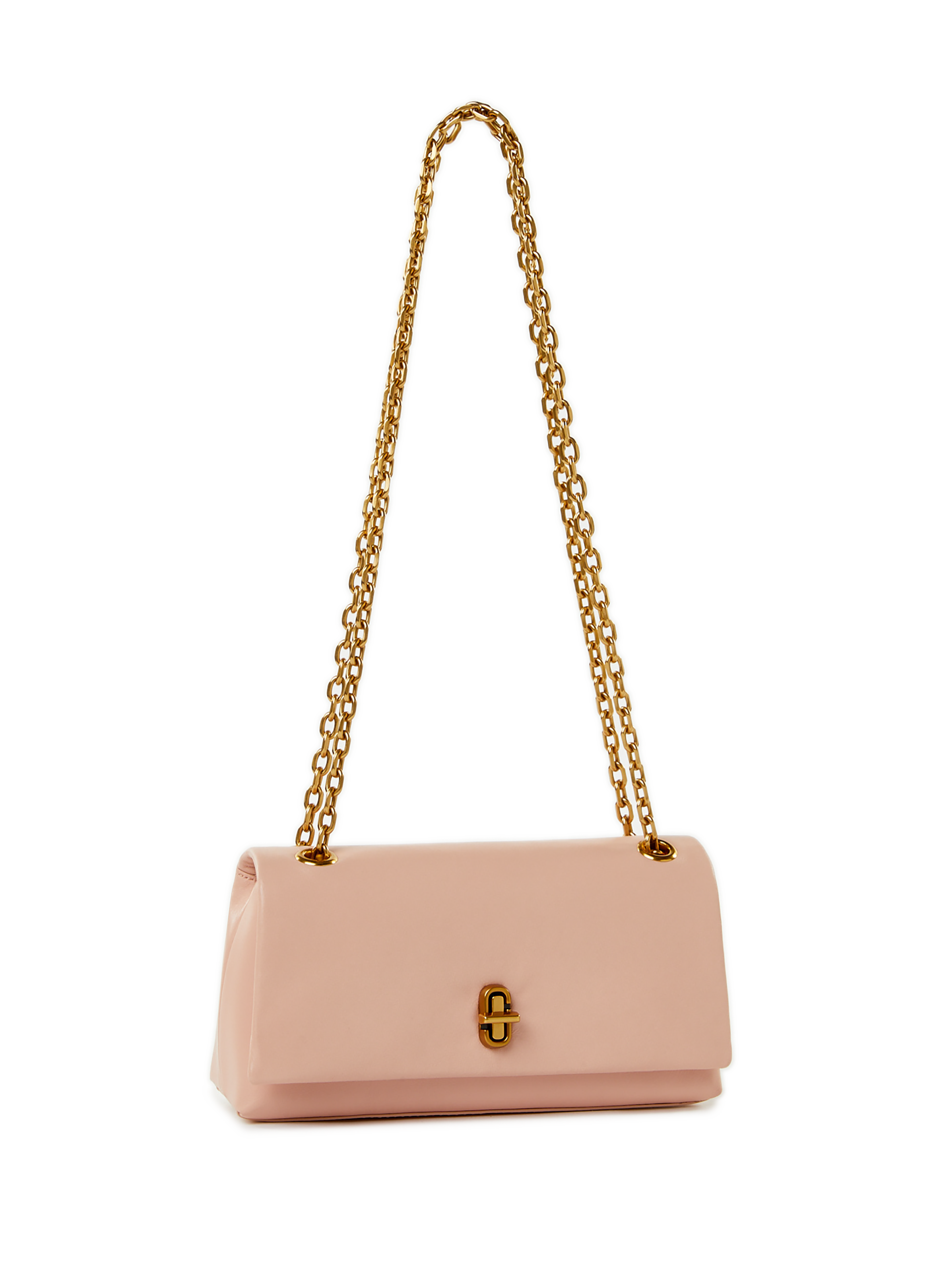 Sac à bandoulière The Dual Chain Mini Bag MARC JACOBS Rose
