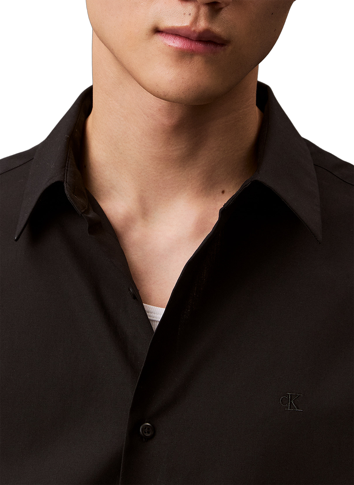 Chemise stretch CALVIN KLEIN Noir