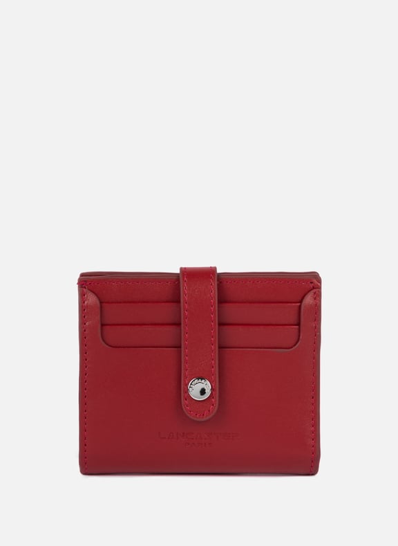 Card holder - Paris PM Red by LANCASTER LANCASTER Card holder - Paris PM Red