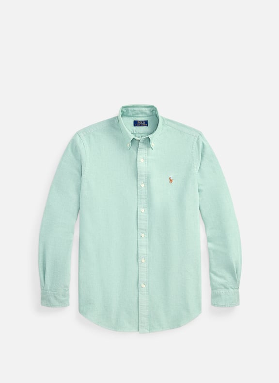 Cotton shirt Green by POLO RALPH LAUREN POLO RALPH LAUREN Cotton shirt Green