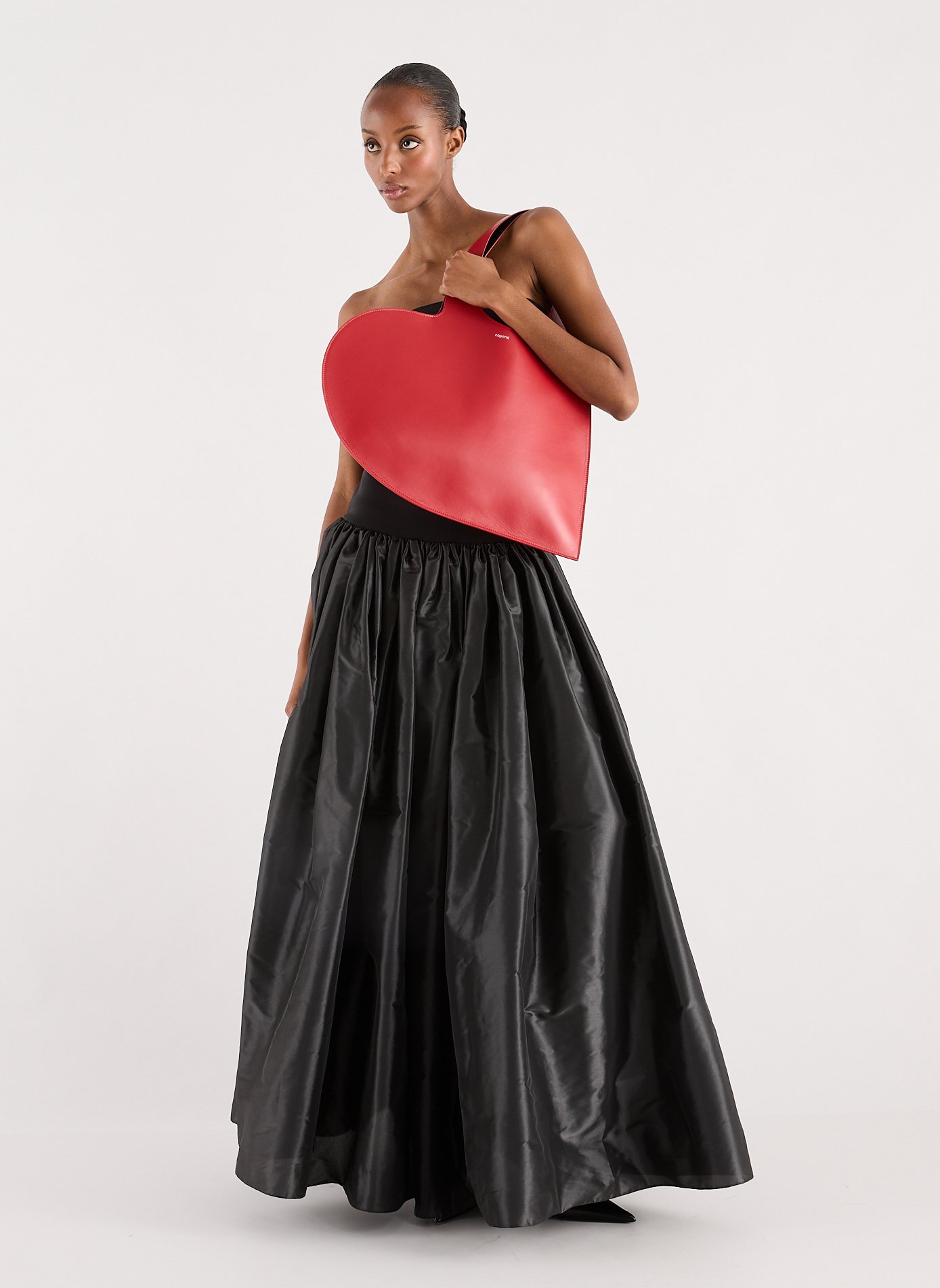 Heart-shaped tote bag COPERNI Red