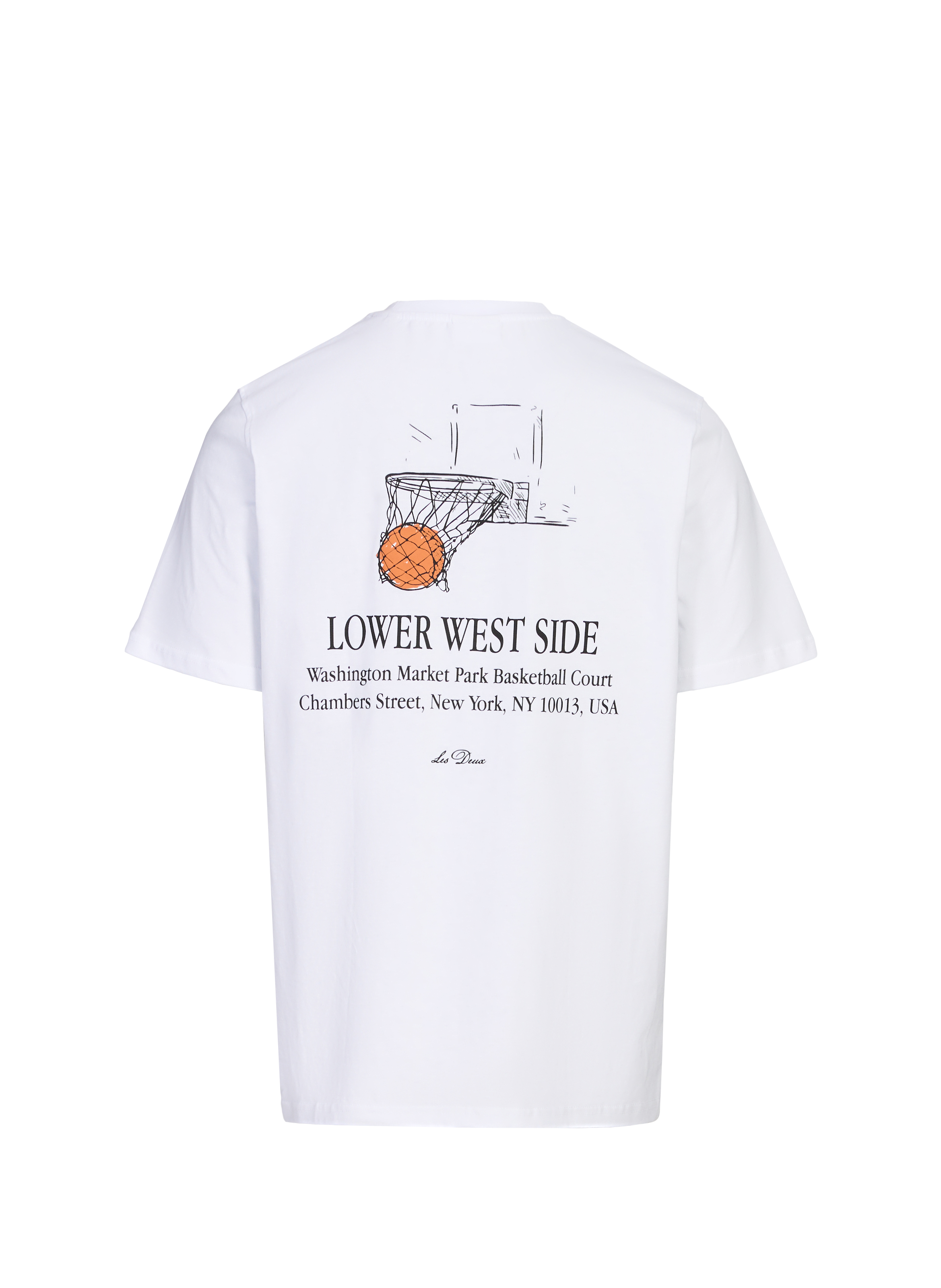 T-shirt à imprimé LES DEUX Blanc