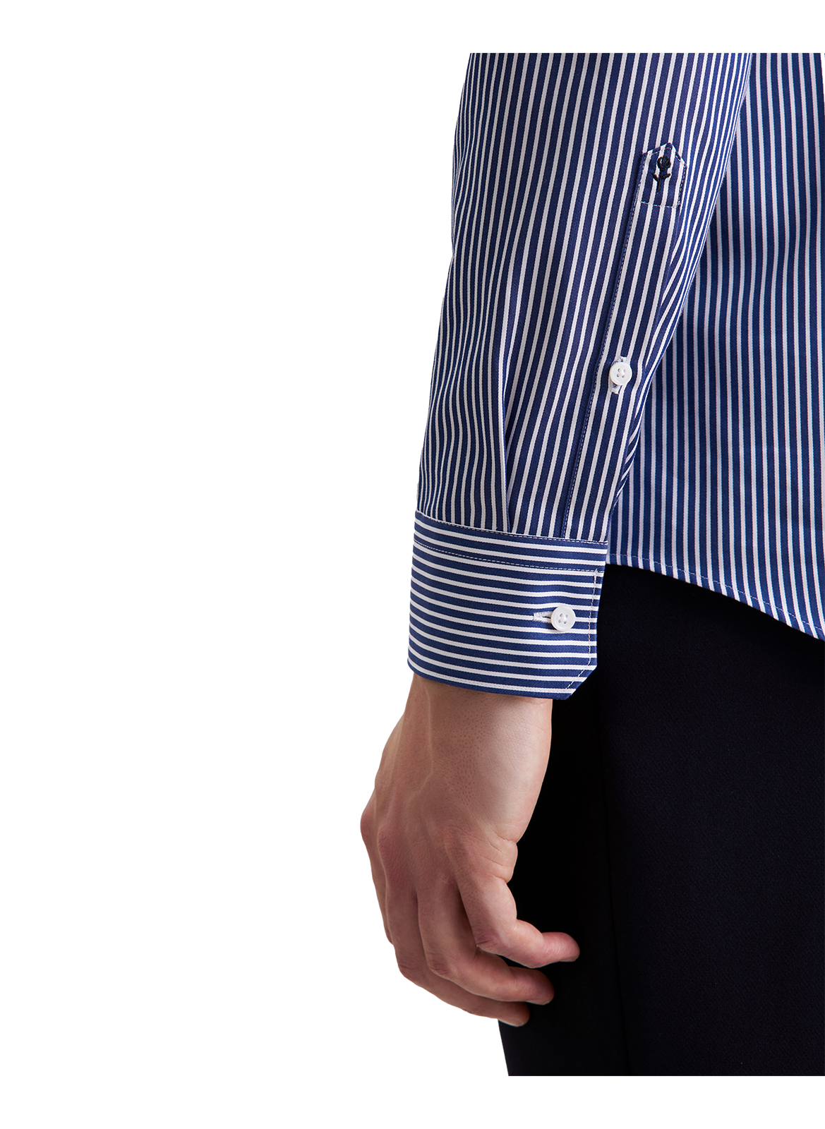 Linen shirt SEIDENSTICKER Blue