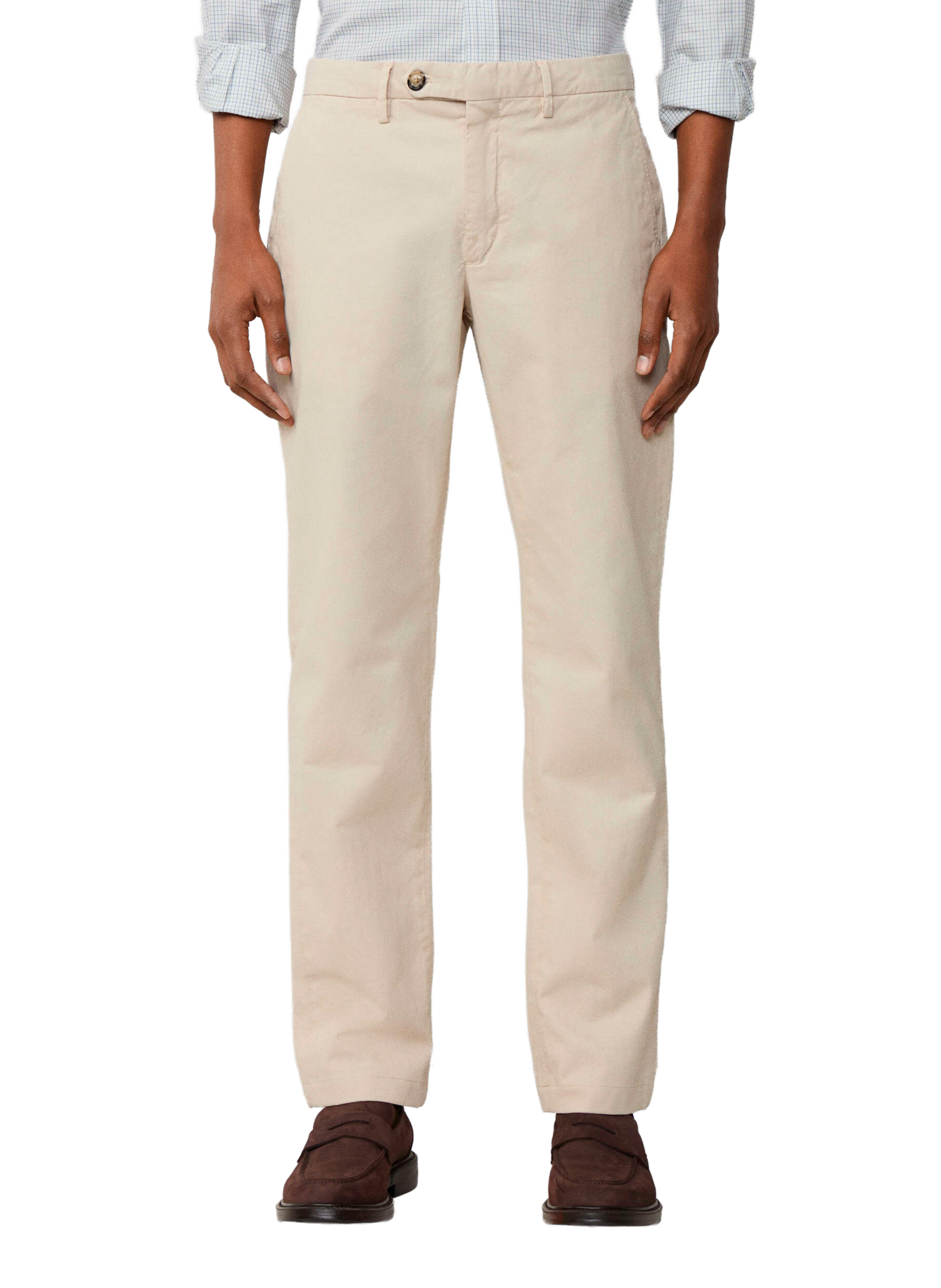 FACONNABLE Pantalon chino en coton Beige