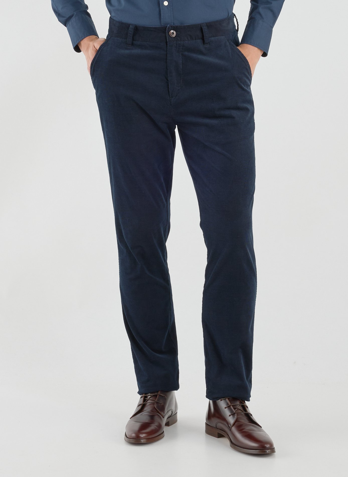 LA MARTINA Cotton Trousers Blue