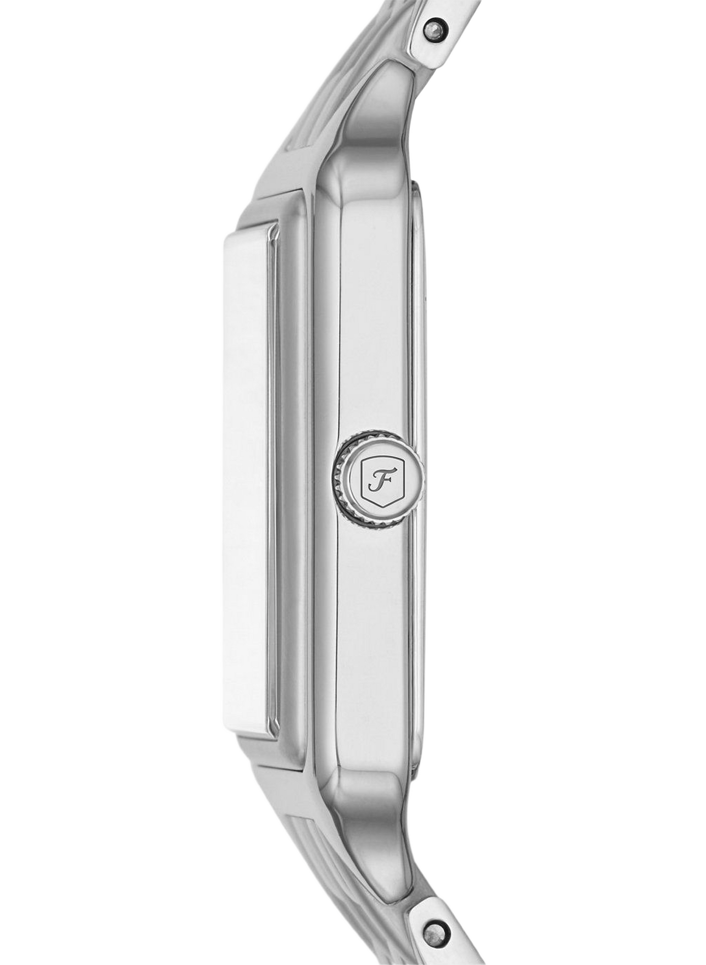 Montre à quartz en acier inoxydable FOSSIL Argent