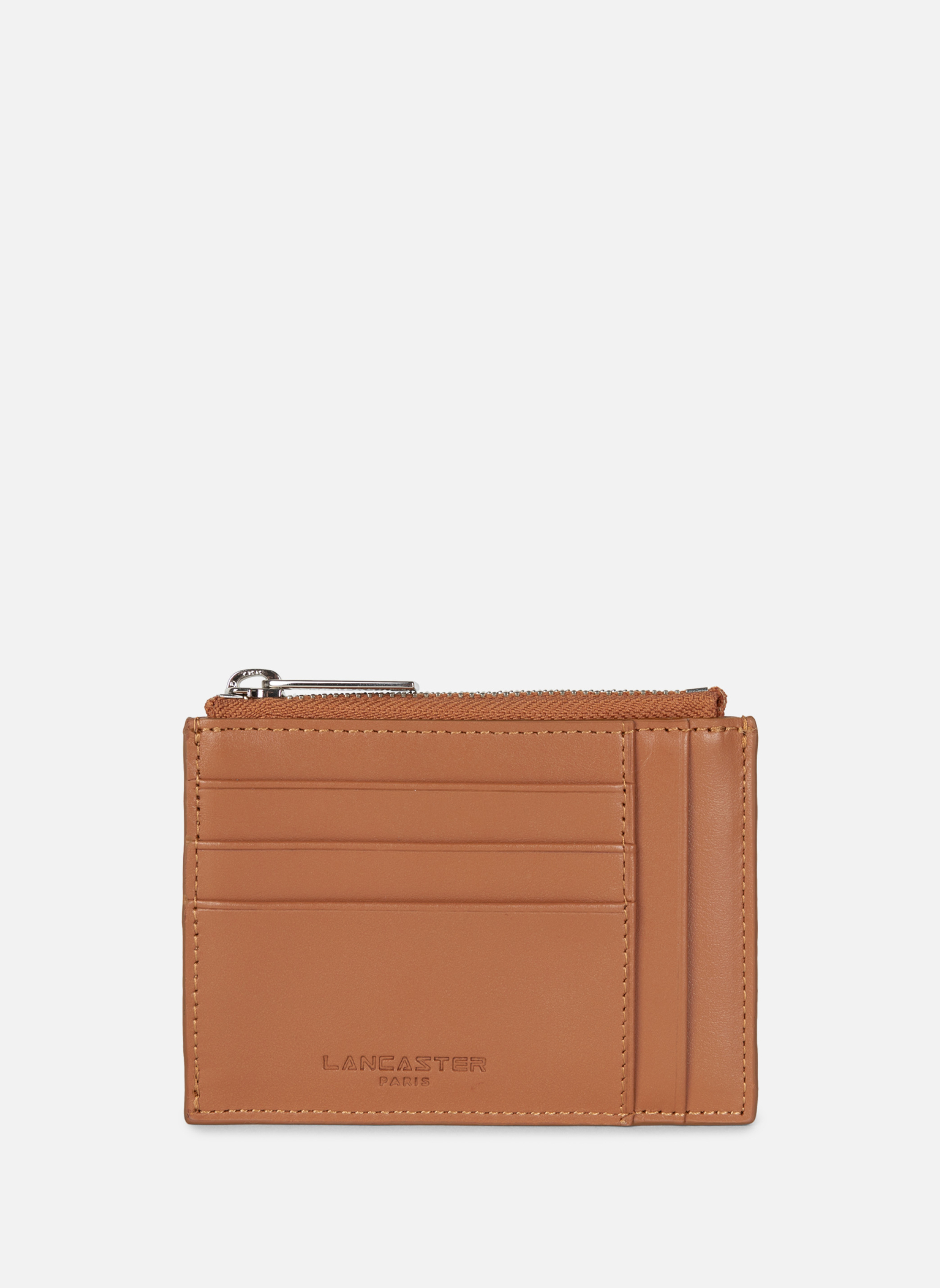 LANCASTER Card holder - Paris PM Brown