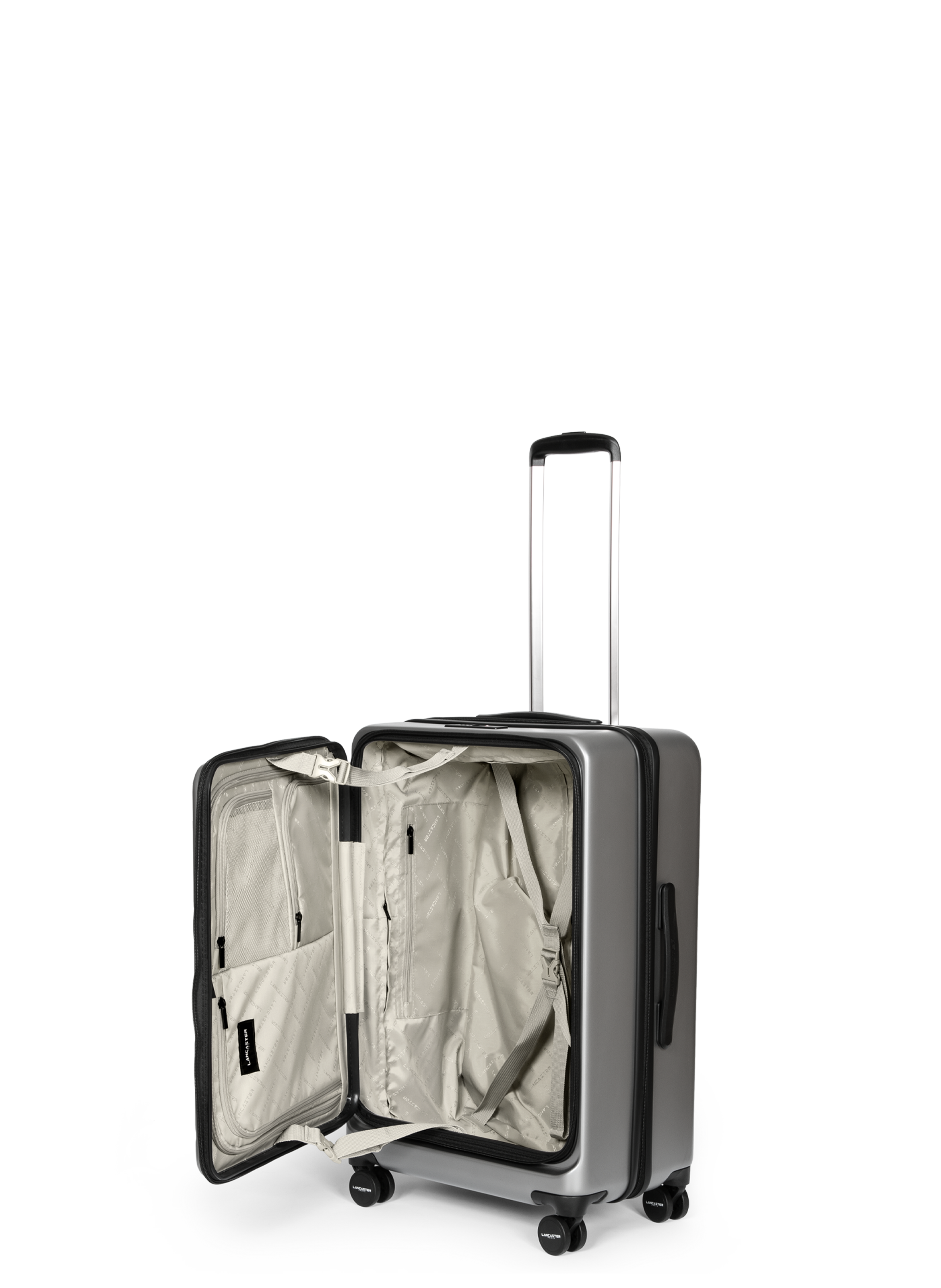 Assortment of 3 luggage - Luggage LANCASTER Grey