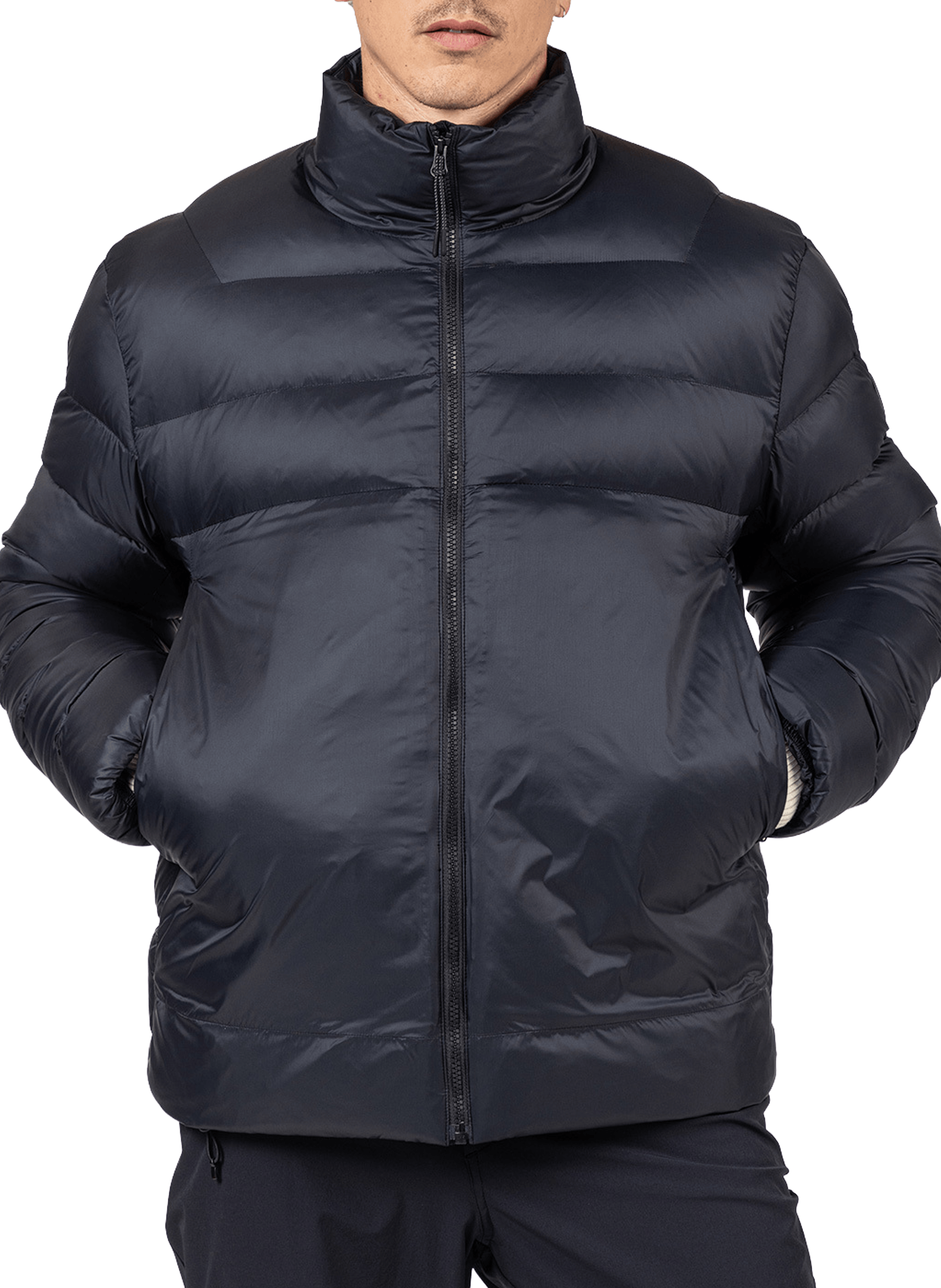 Veste matelassée à col montant ROSSIGNOL Noir