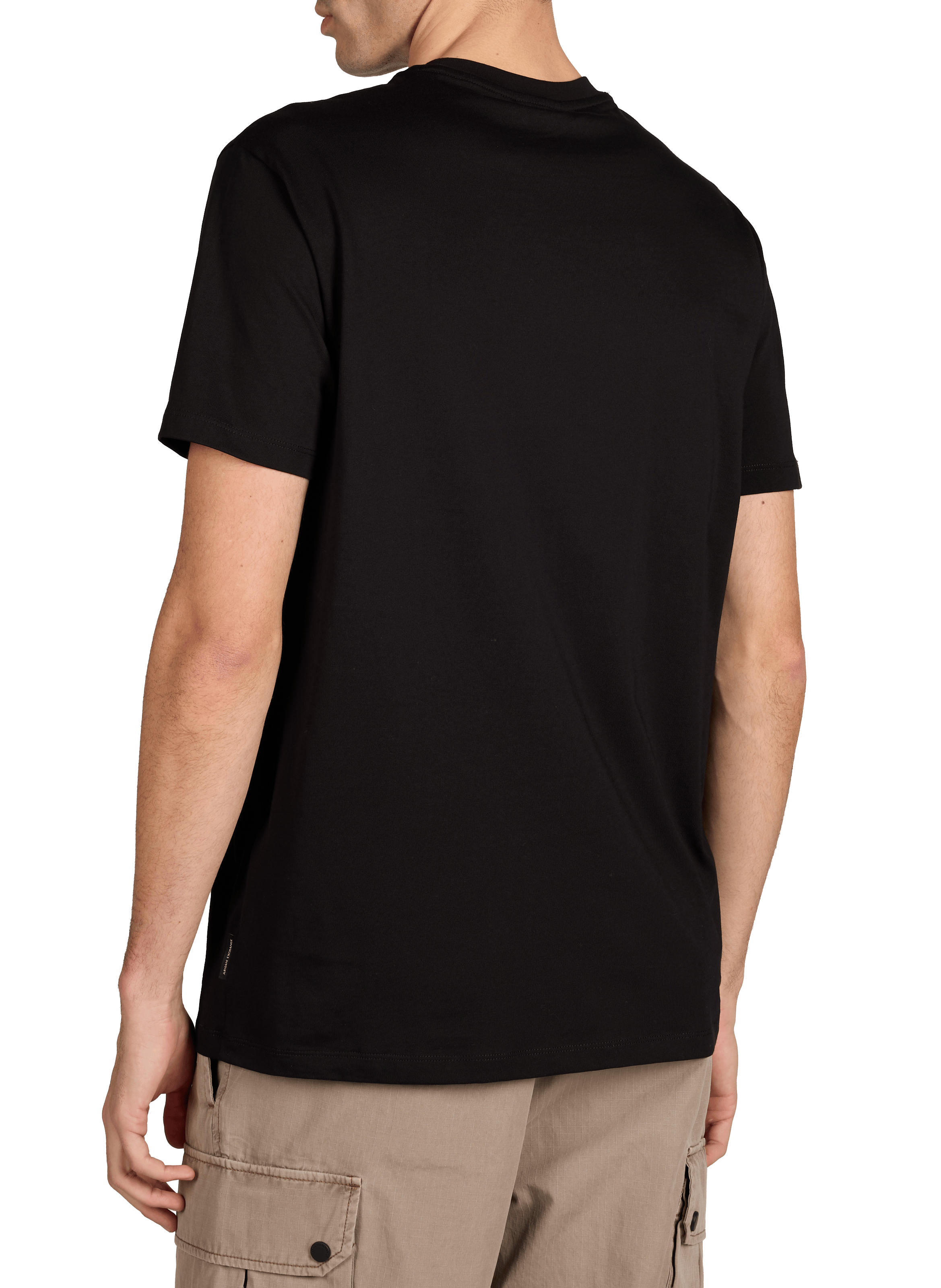 T-shirt en coton ARMANI EXCHANGE Noir