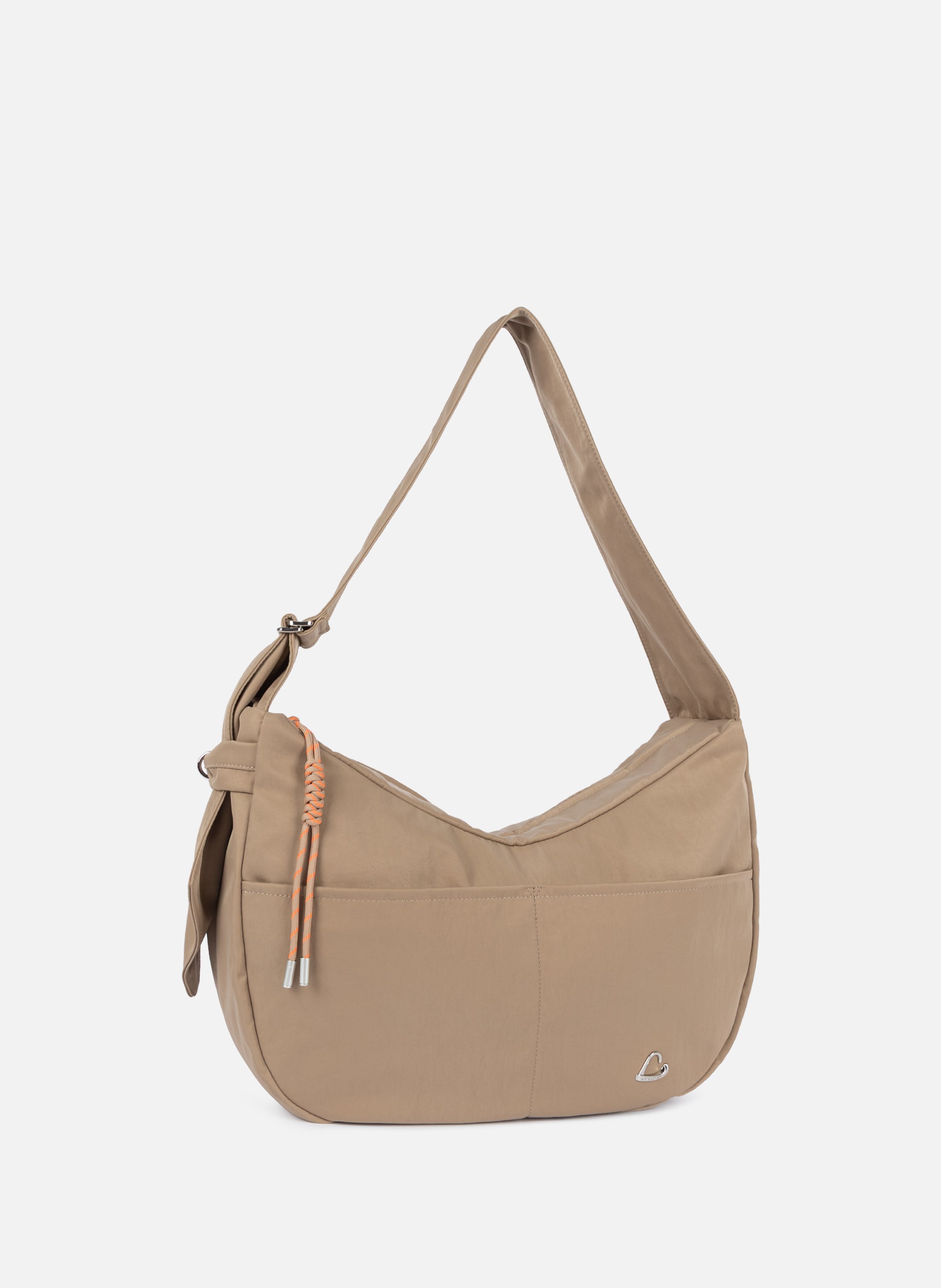 Très grand sac besace - Basic Love LANCASTER Marron