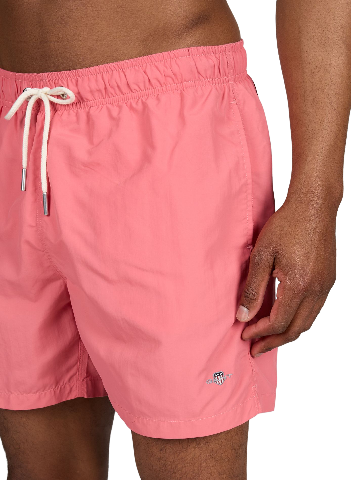 Short de bain uni GANT Rose