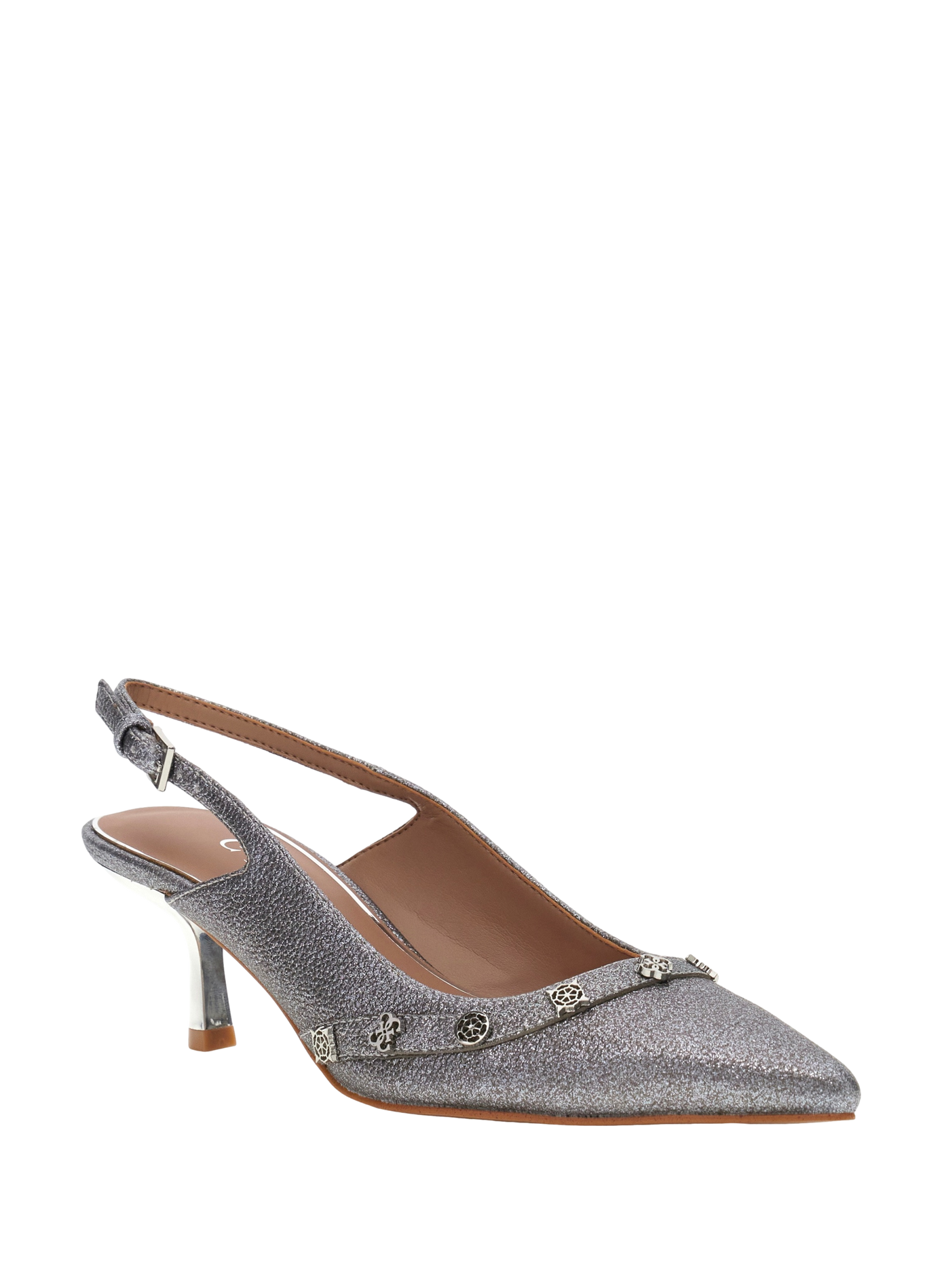 Sling-back Yanai 2 brillantes GUESS Gris