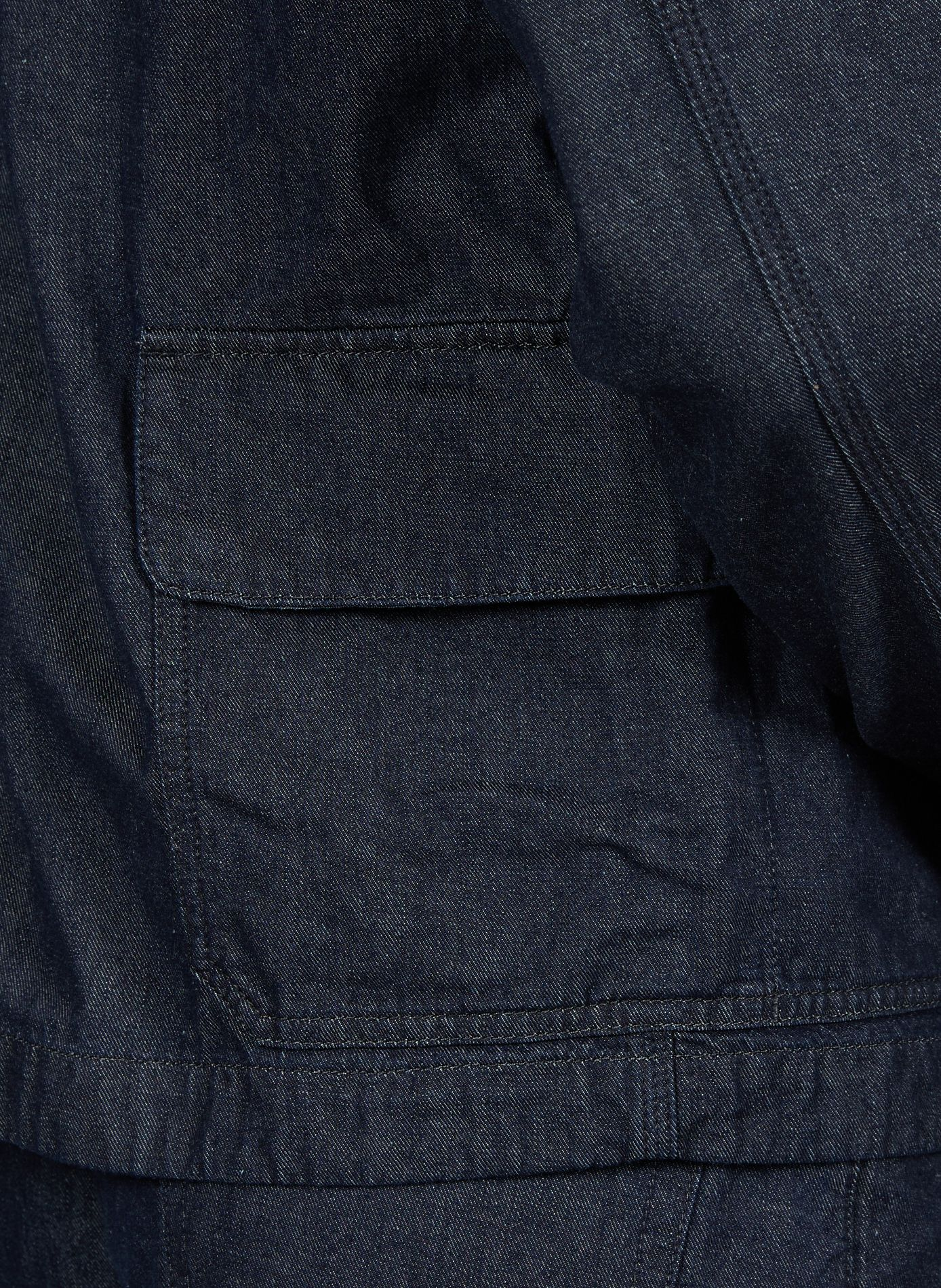 Cotton denim jacket CP COMPANY Blue