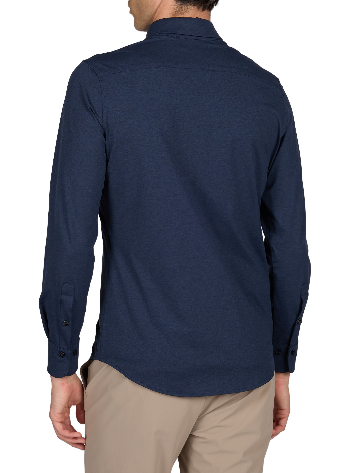 Straight classic collar shirt CRUNA Blue