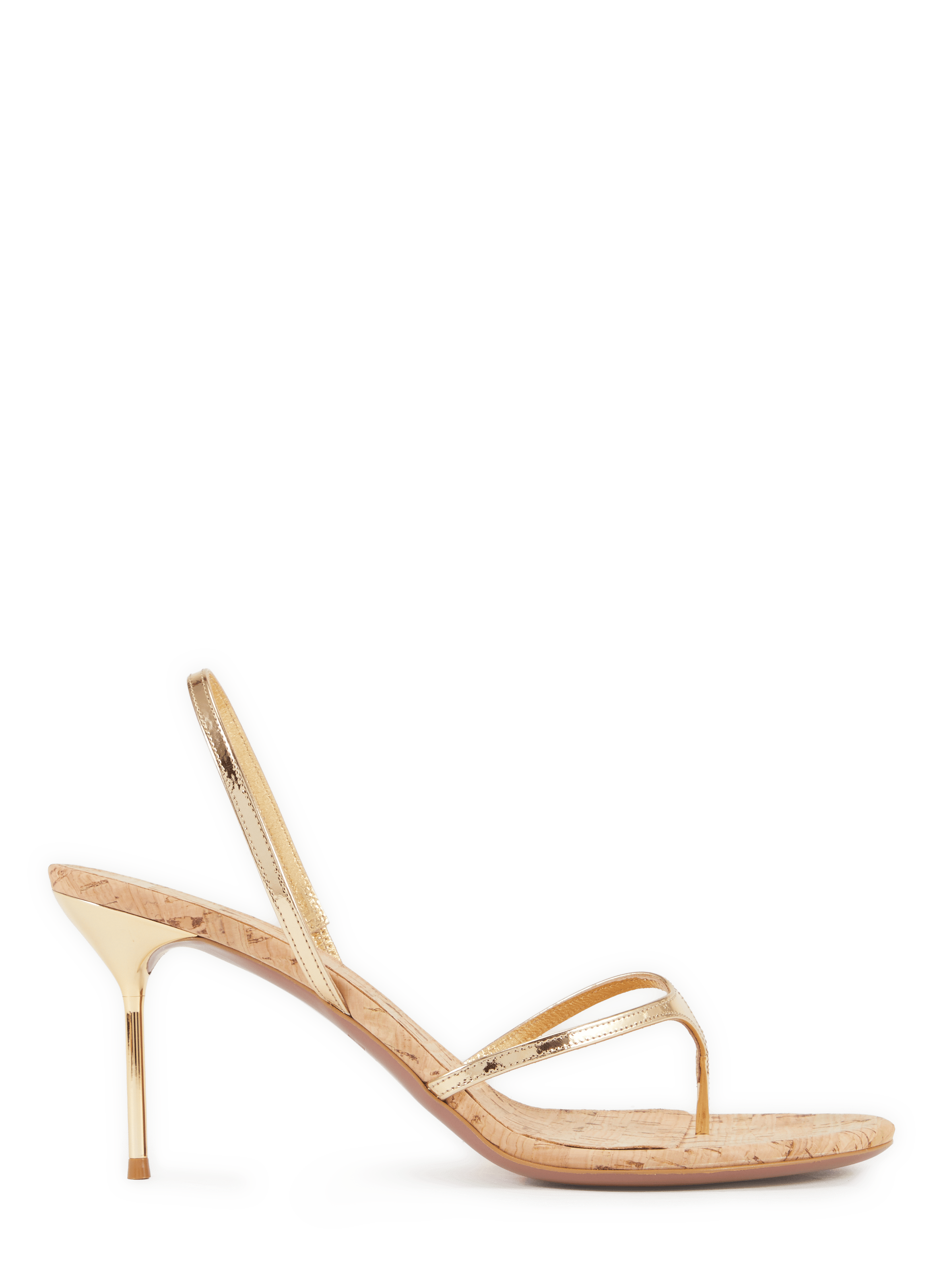 Sling-back brillantes Lidia en cuir  PARIS TEXAS Golden