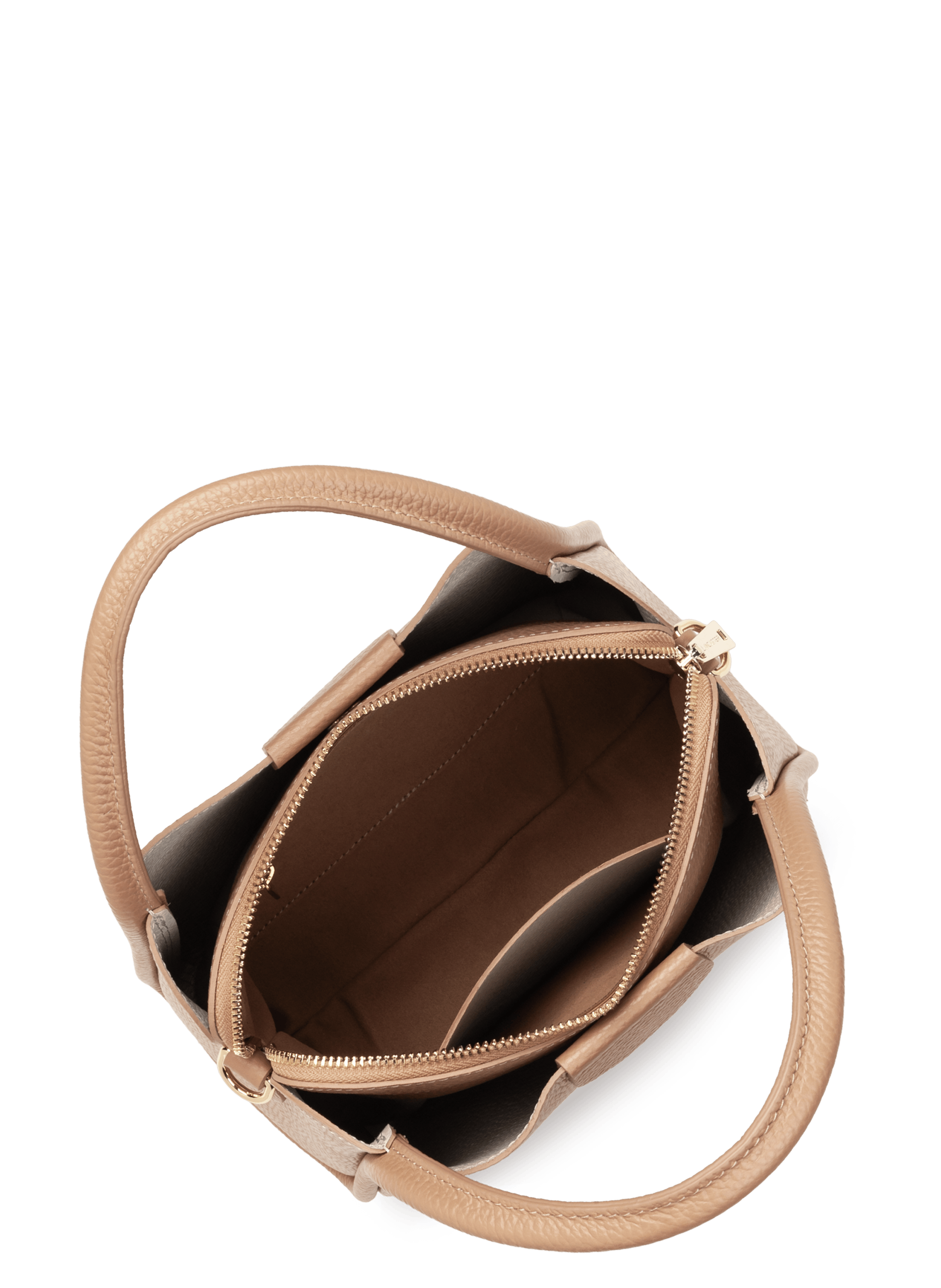 Small handbag - ida double LANCASTER Beige