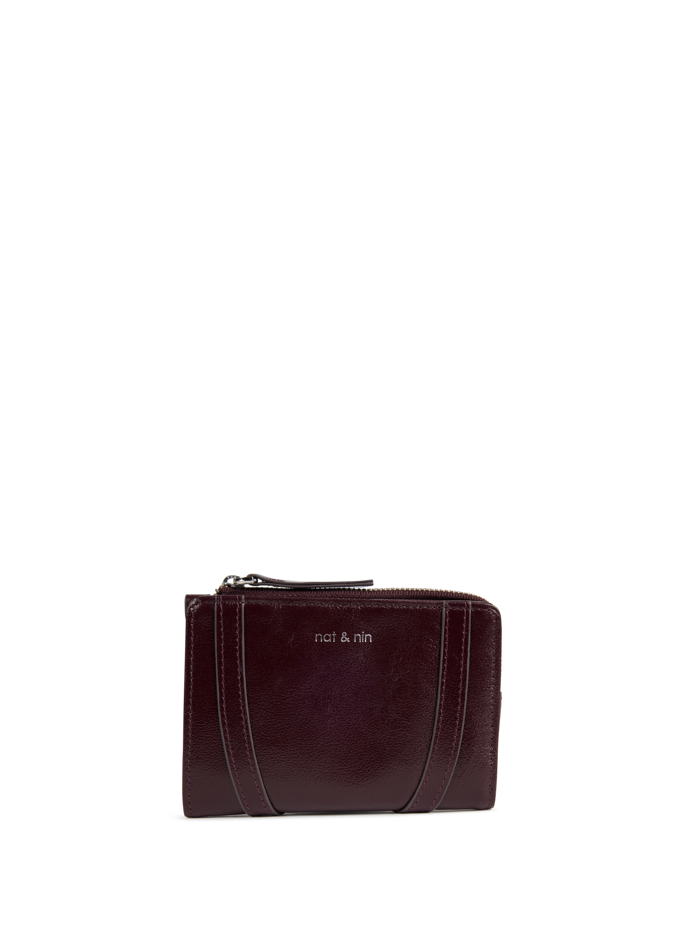 Roza leather wallet NAT & NIN Purple