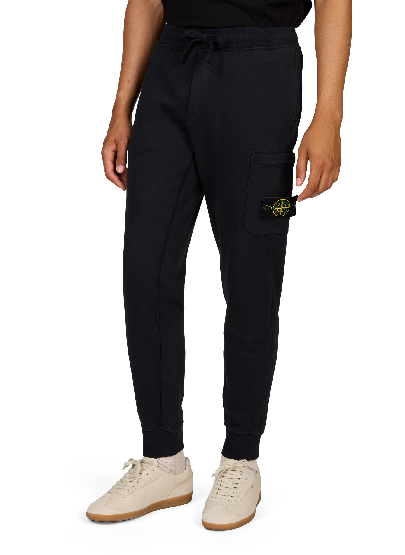 Cargo broek van katoen STONE ISLAND Blauw
