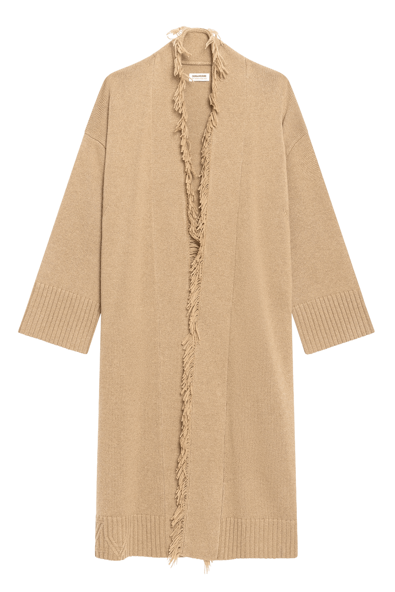 Manteau long en laine et cachemire camy ZADIG&VOLTAIRE Beige