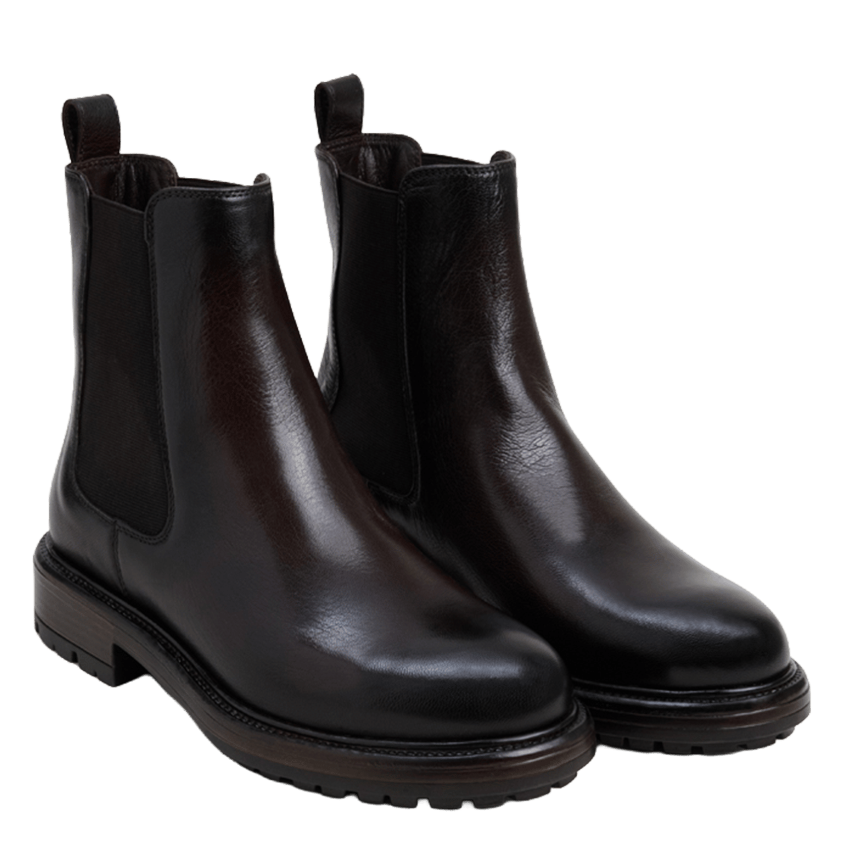 Boots en cuir celina JONAK Marron