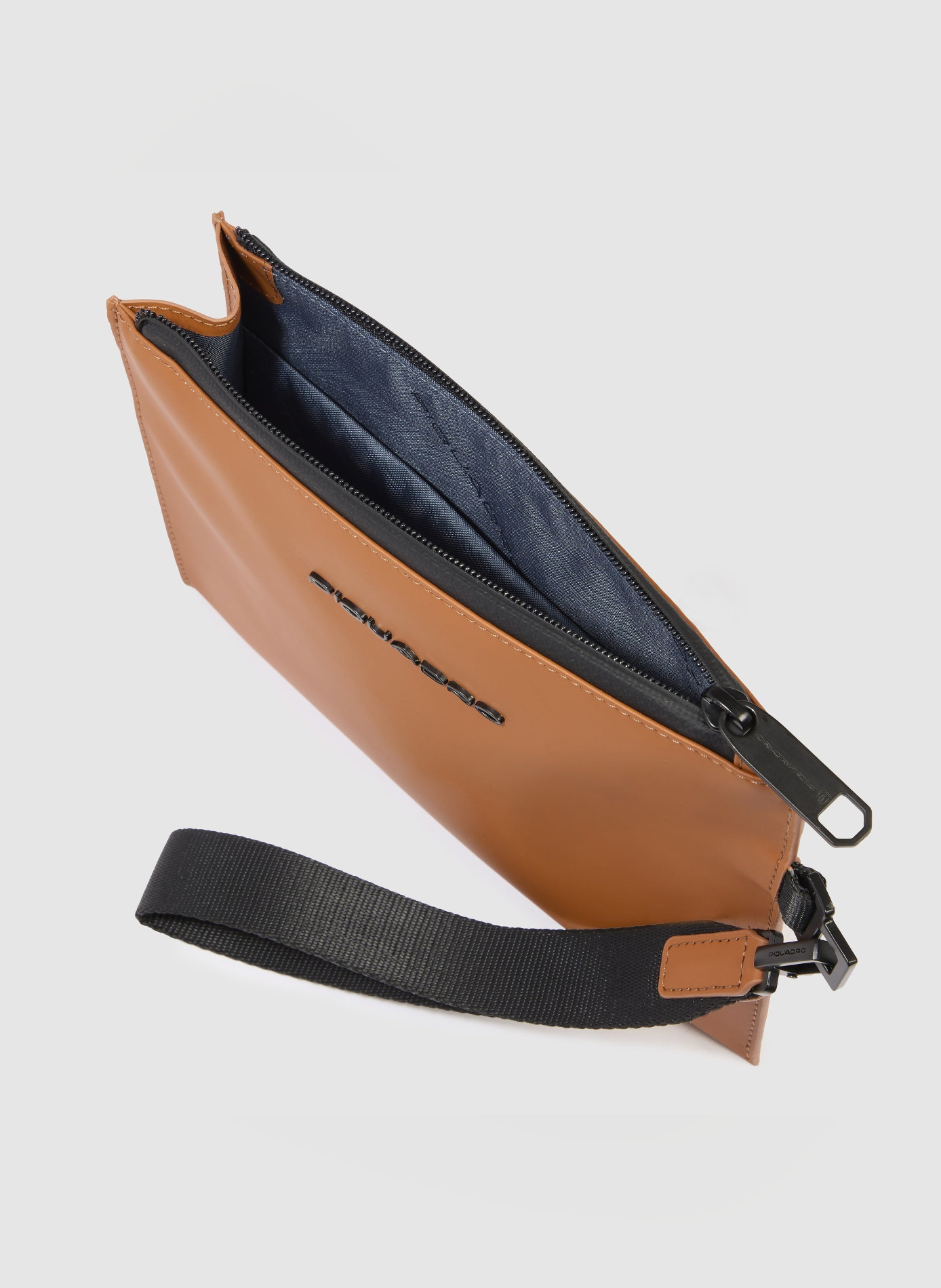 Sac à main déperlant PIQUADRO Marron