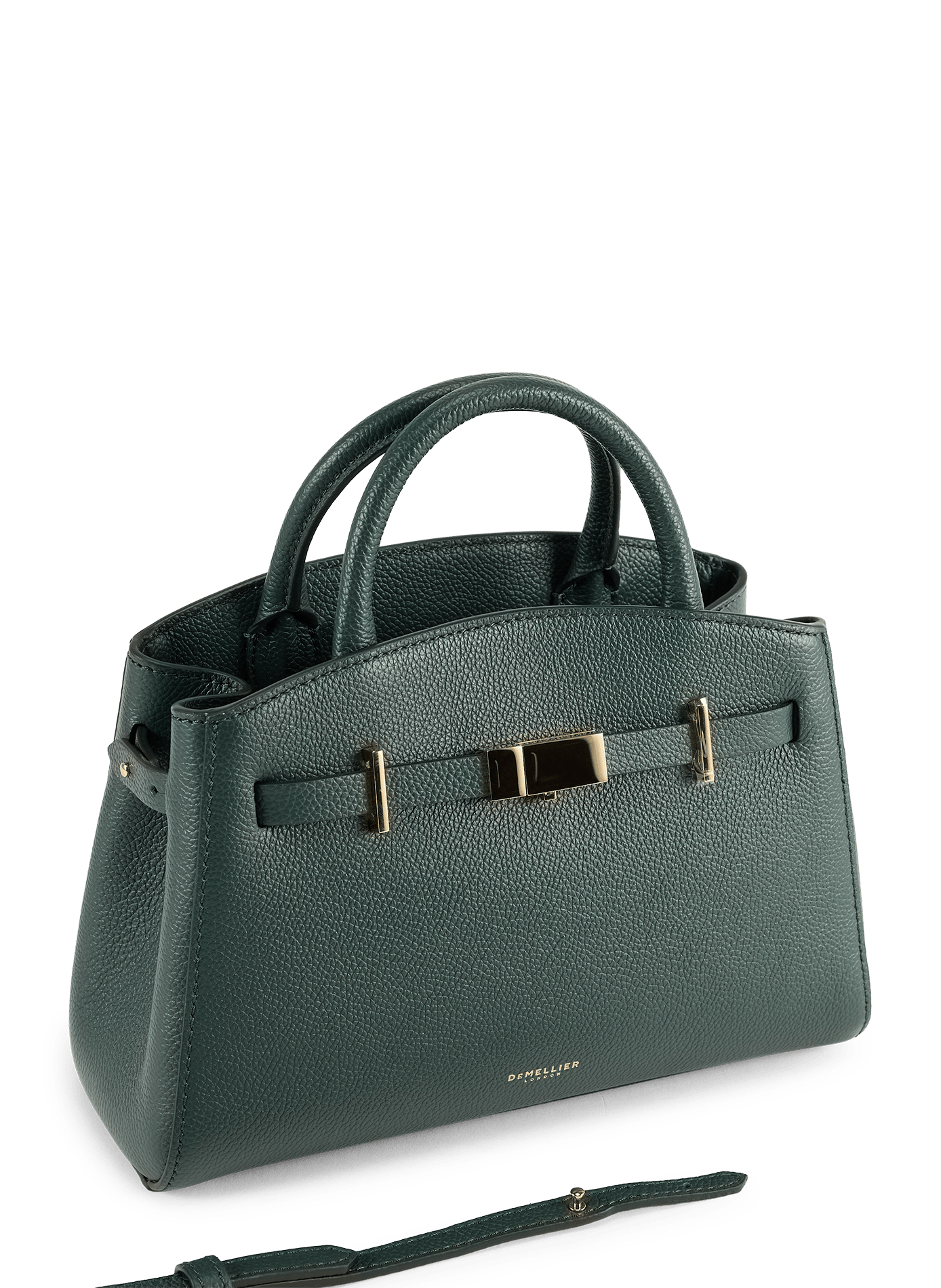 Hudson leather handbag DEMELLIER LONDON Green