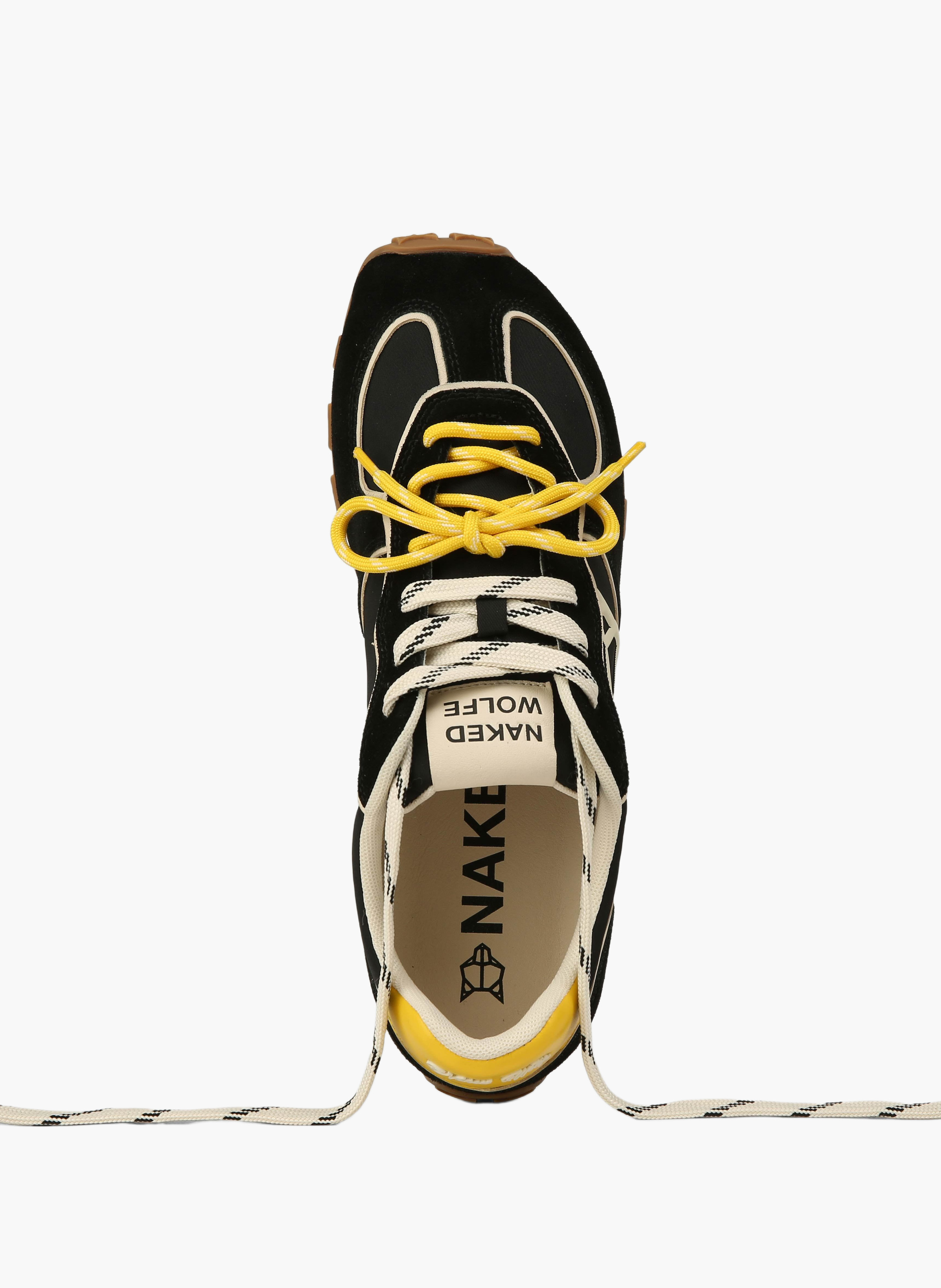 Baskets lightning en nylon NAKED WOLFE Noir