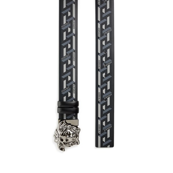 Ceinture Medusa en cuir