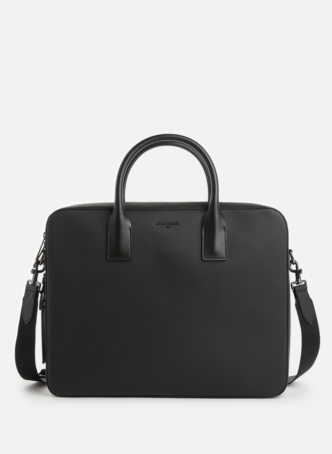 Emilie leather briefcase LE TANNEUR