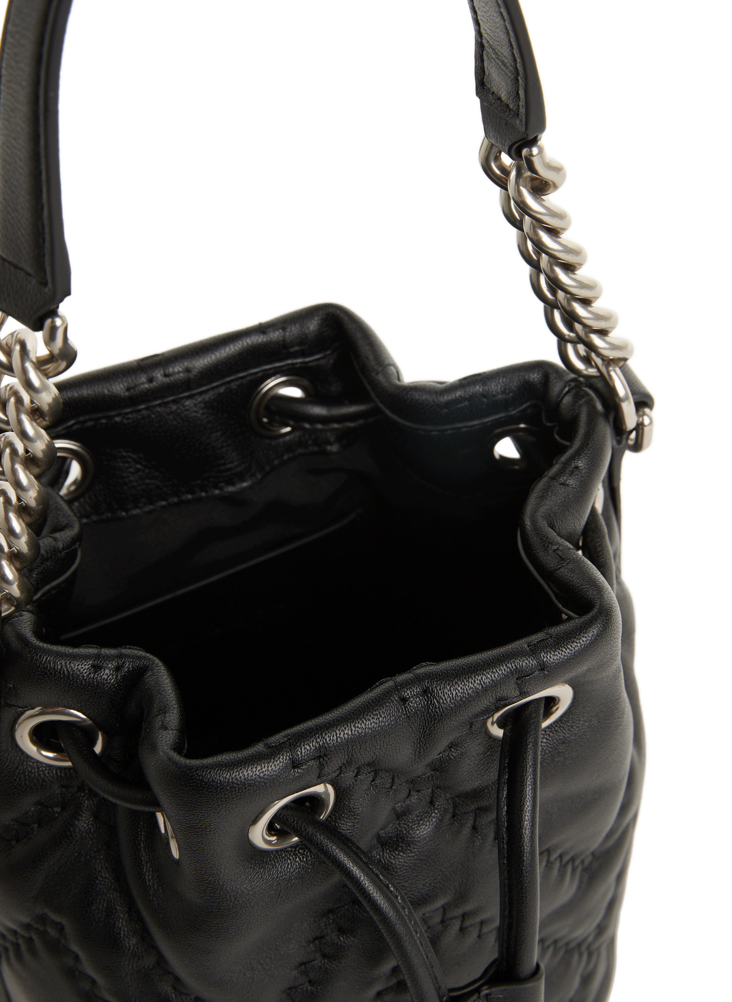 The Bucket leather bag  MARC JACOBS Black