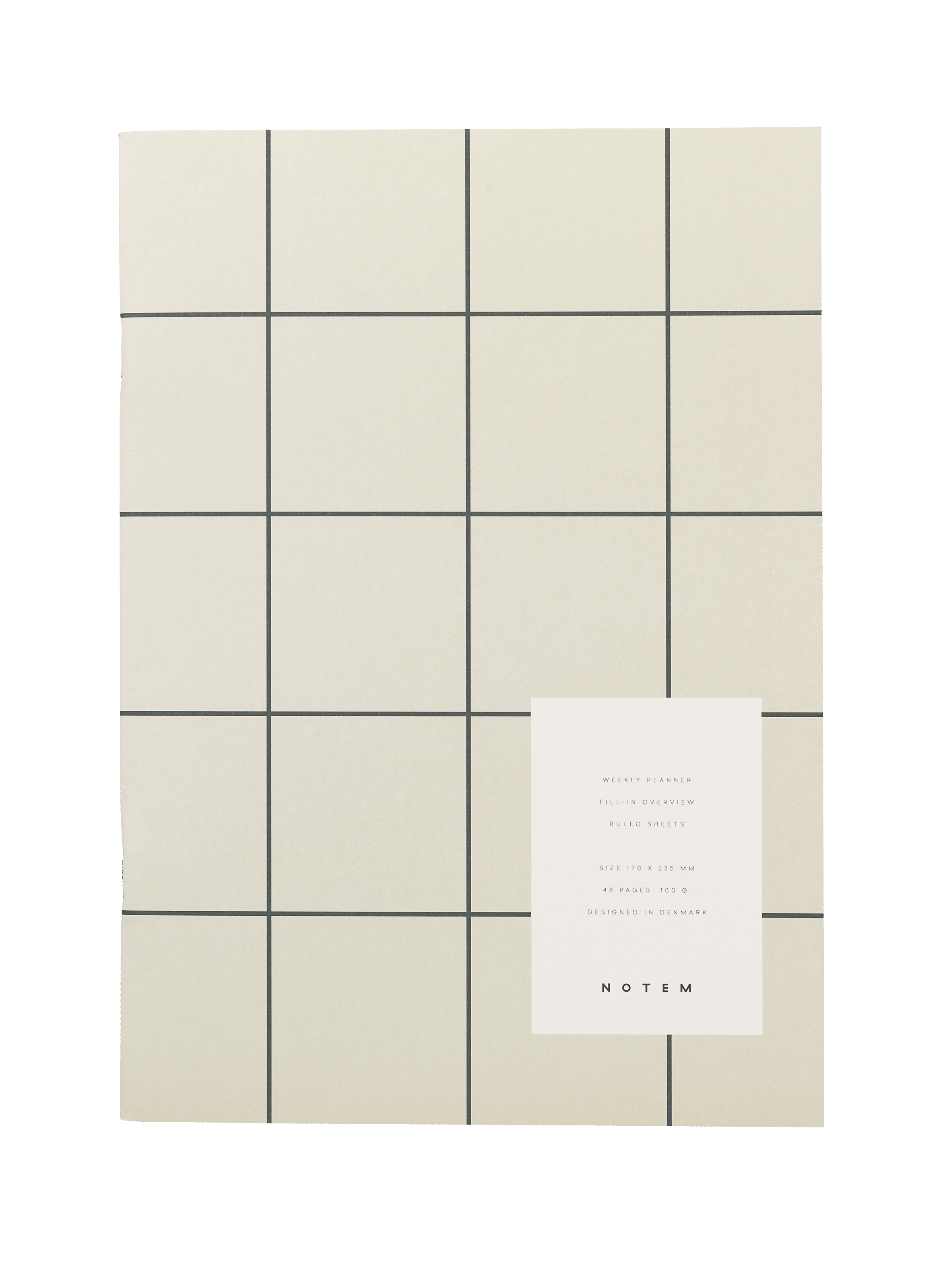 NOTEM STUDIO Agenda Milo Gris