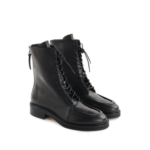 Bottines en cuir
