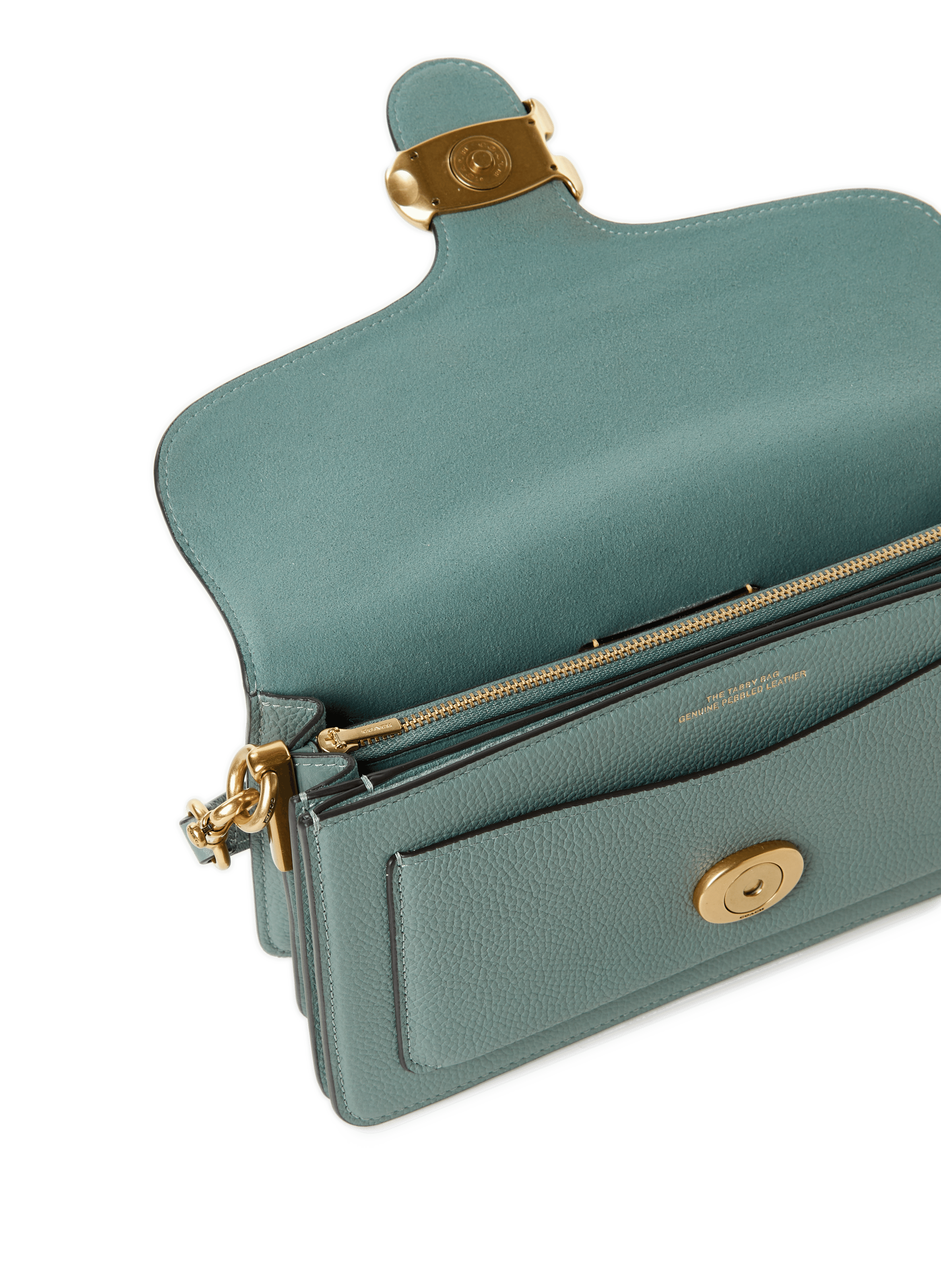 Tabby grained leather bag COACH