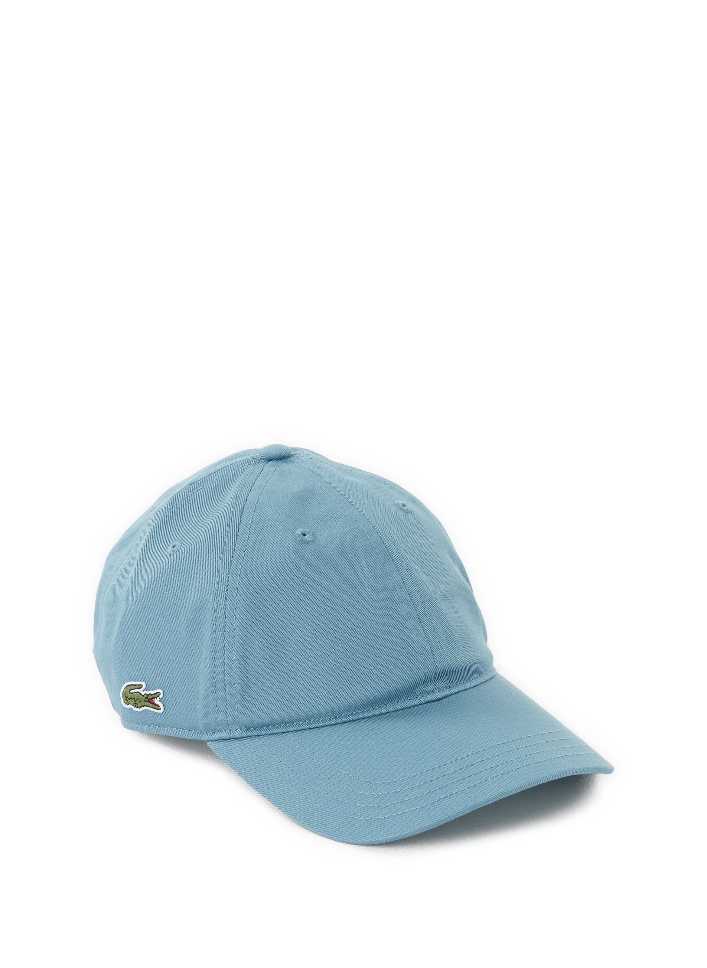 Casquette en coton LACOSTE Bleu
